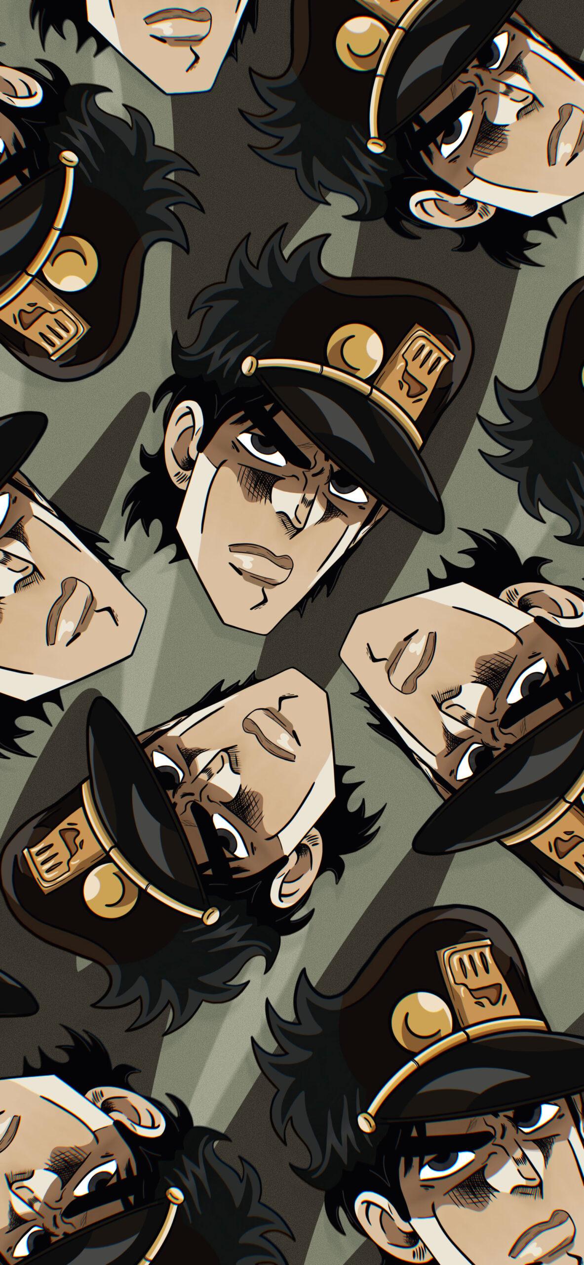 1183x2560 JoJo's Bizarre Adventure Jotaro Kujo Wallpaper