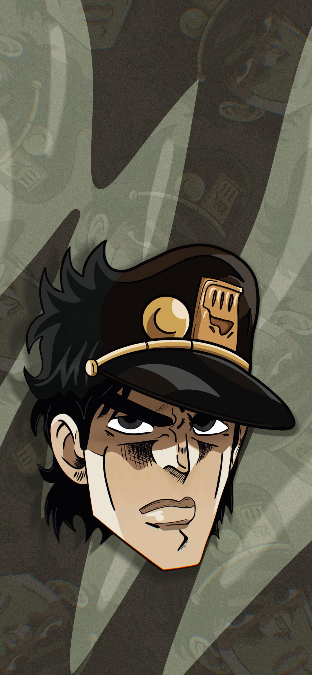 1183x2560 JoJo's Bizarre Adventure Jotaro Kujo Wallpaper