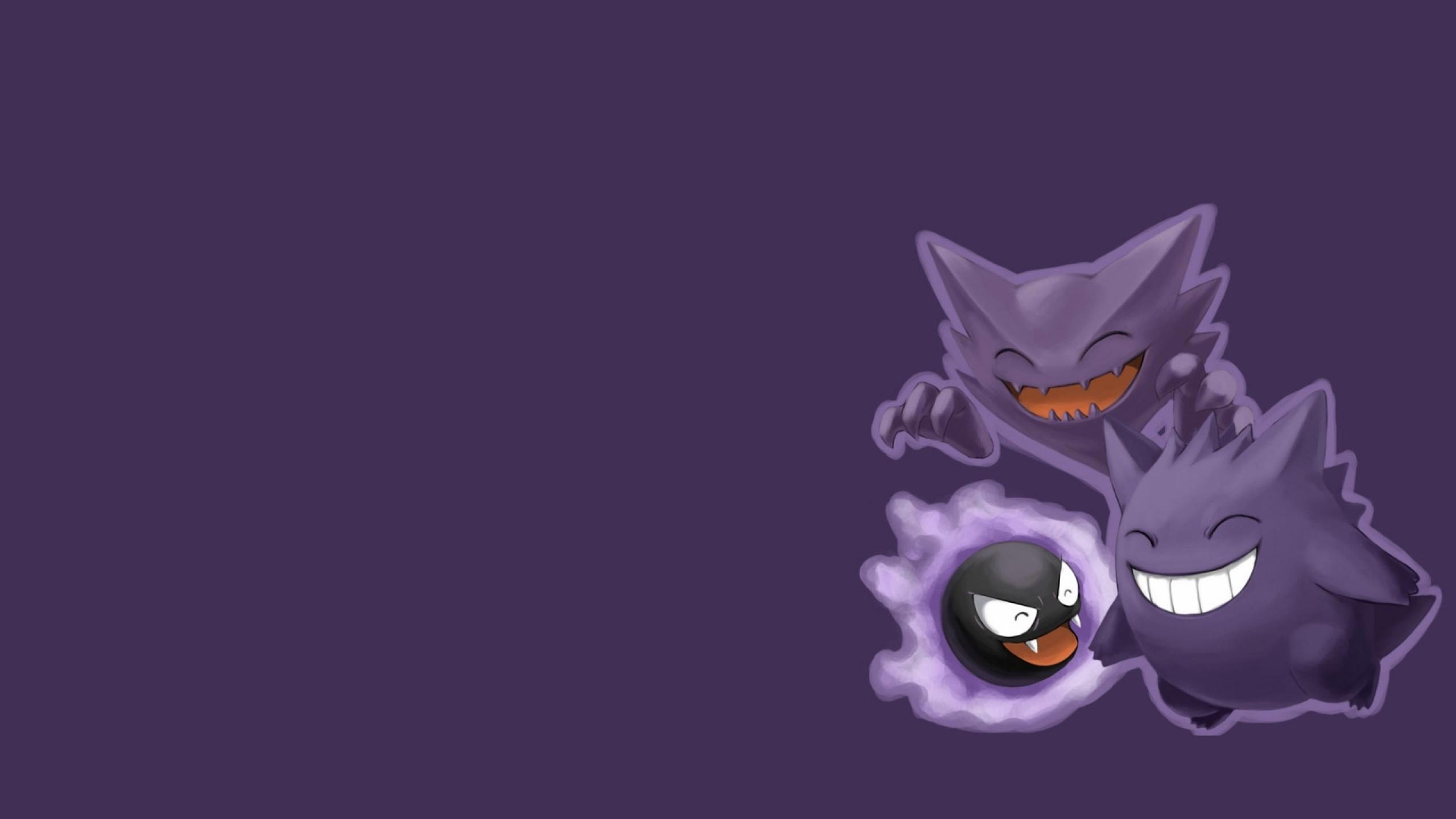 2560x1440 Ghost Pokemon 1440P Resolution Wallpaper, HD Cartoon 4K Wallpaper, Image, Photo and Background