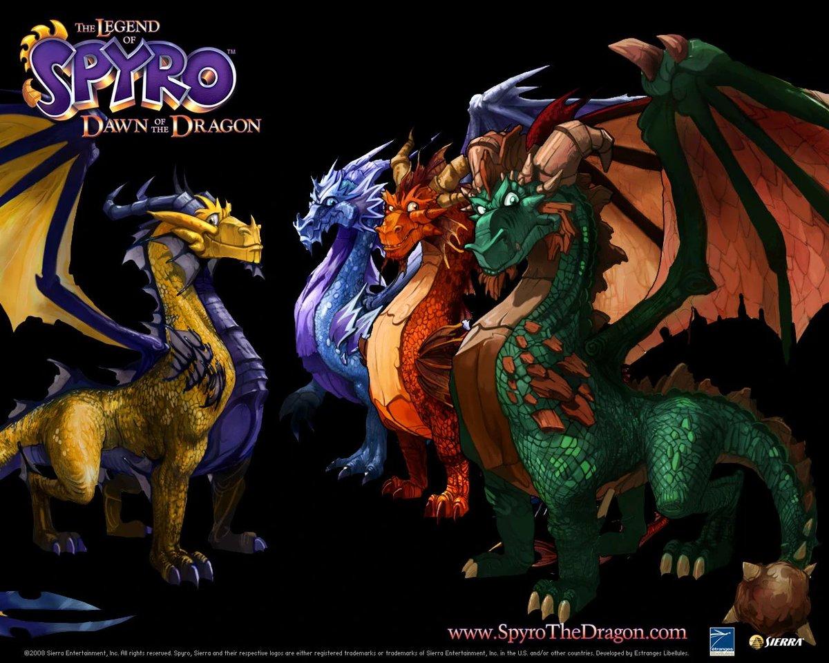 1200x960 ❄Magic Crafters HQ❄ #TheLegendofSpyro: Dawn of the Dragon wallpaper that were posted on the Spyro's Lair website in 2008