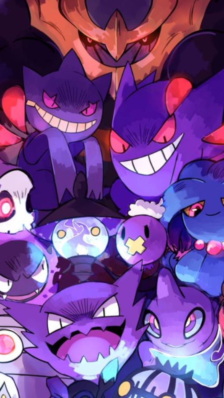 Cute Ghost Pokemon Wallpapers - Top Free Cute Ghost Pokemon Backgrounds ...