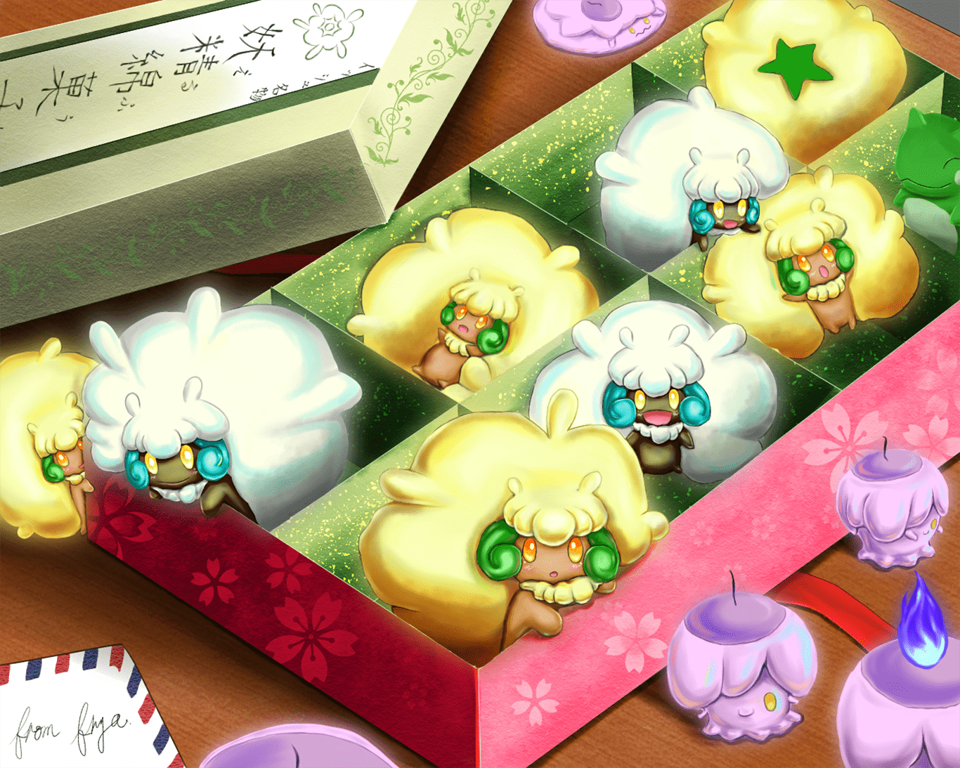 1366x1093 Litwick Pokemon Pokemon Whimsicott Pokemon Wallpaper:1366x1093