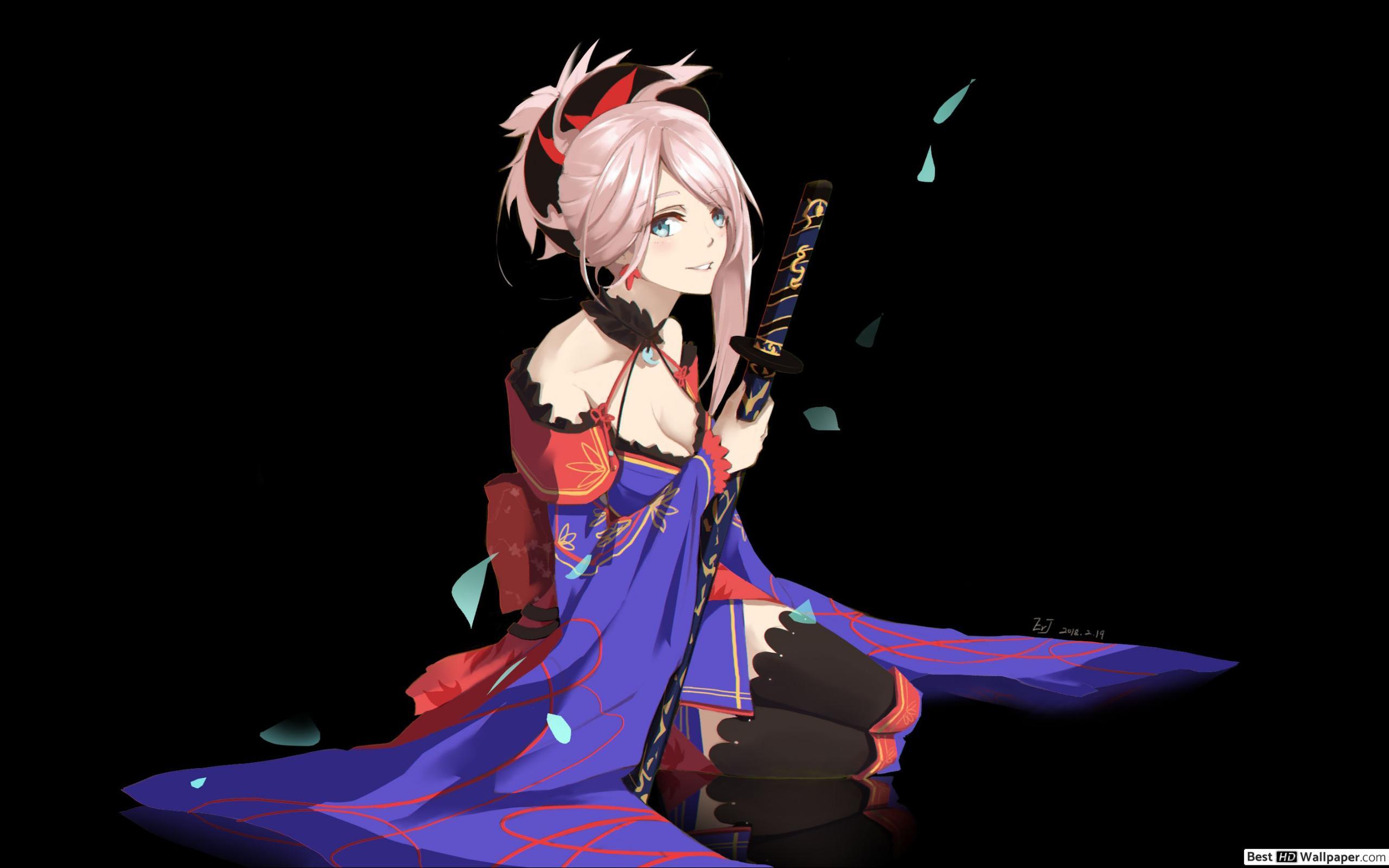 2560x1600 Miyamoto Musashi Fate