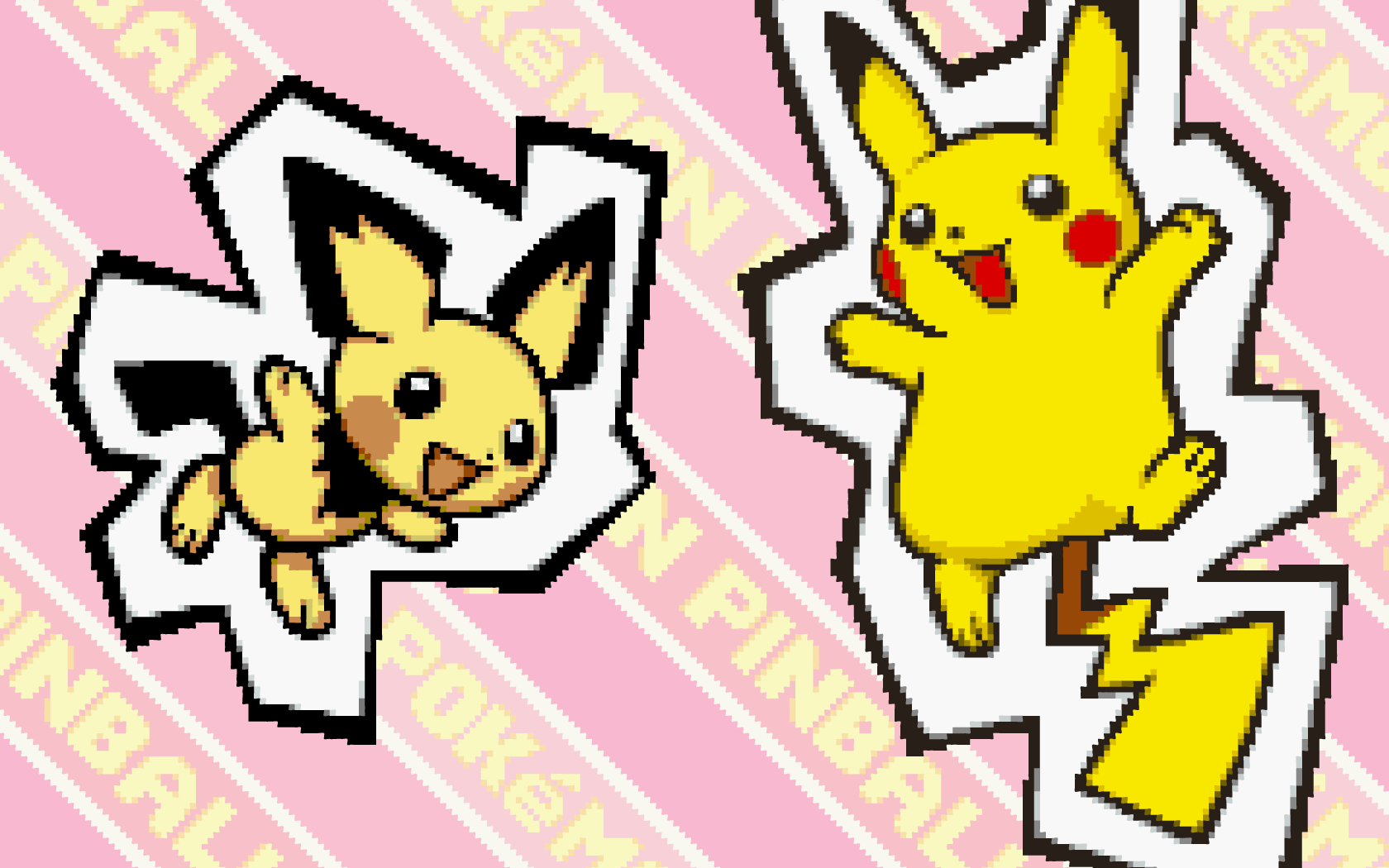 1680x1050 Pichu Wallpaper