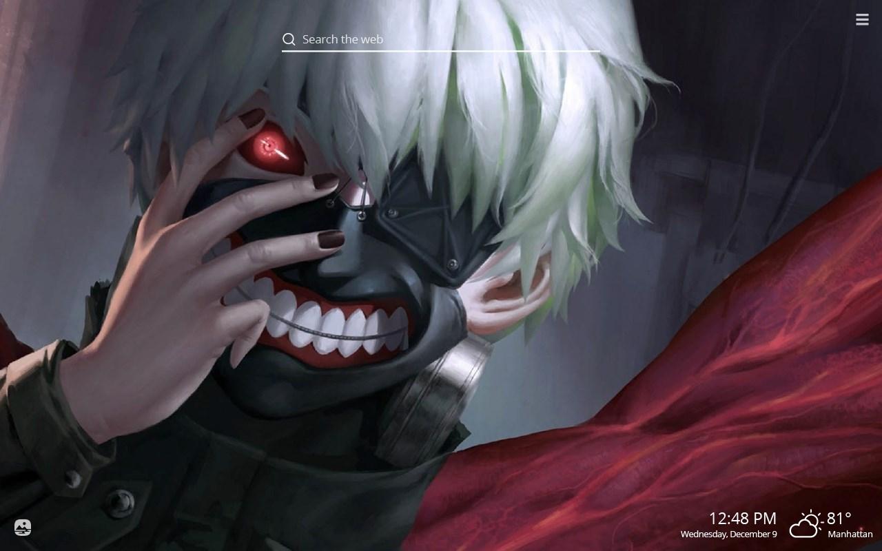 1280x800 Tokyo Ghoul HD Wallpaper New Tab Theme Edge Addons