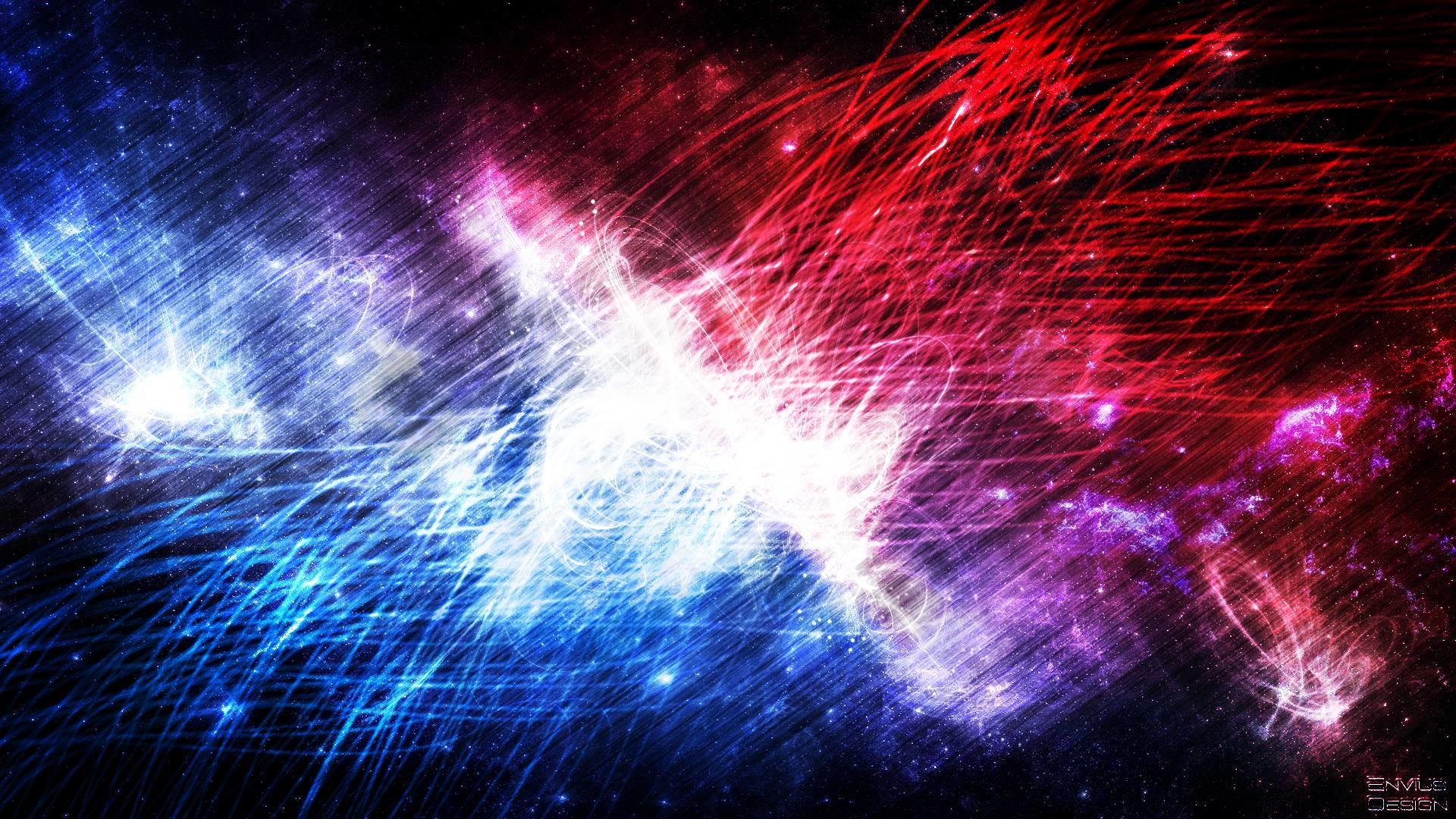 1920x1080 Blue And Red Vs Blue Background