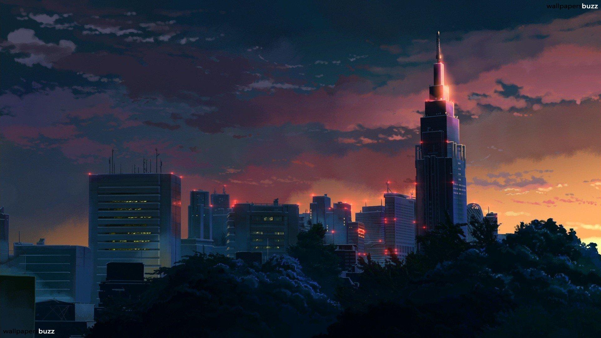 1920x1080 Pixel Art Wallpaper City