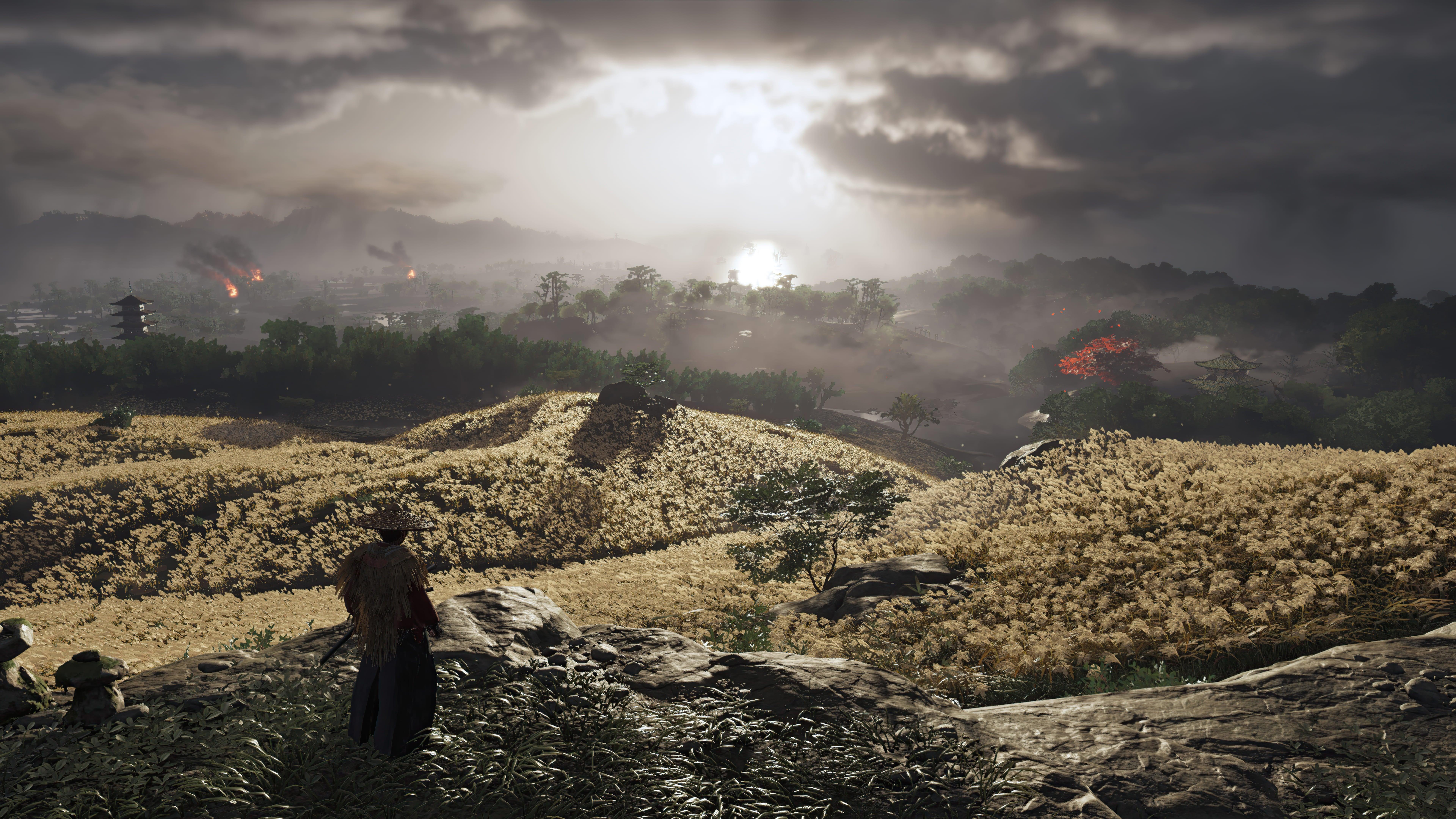 7680x4320 Here's some 8K Ghost of Tsushima wallpaper for you guys [no links, just download from the post]: PS4Pro