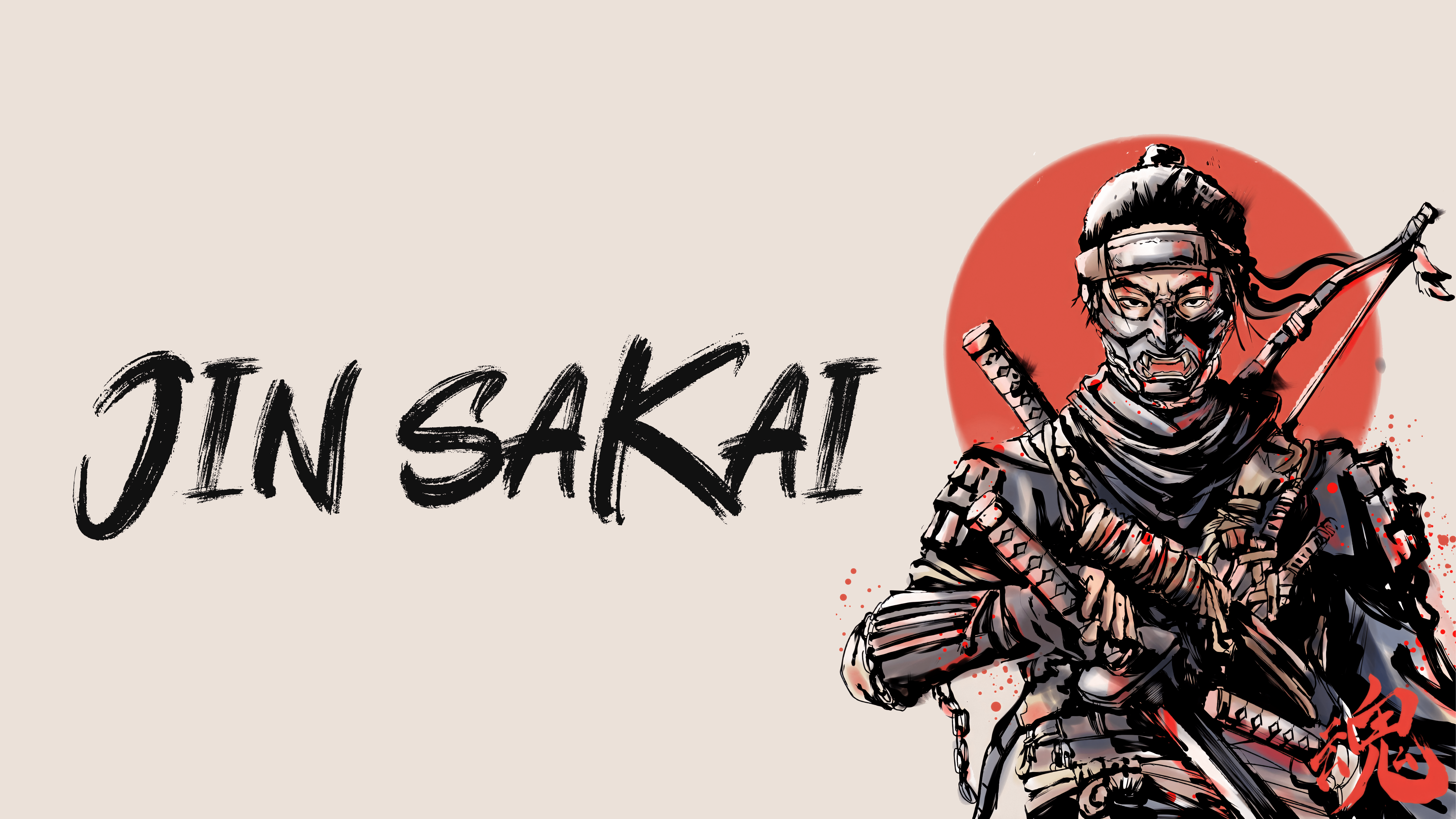 7680x4320 Jin Sakai 8k Ultra HD Wallpaper