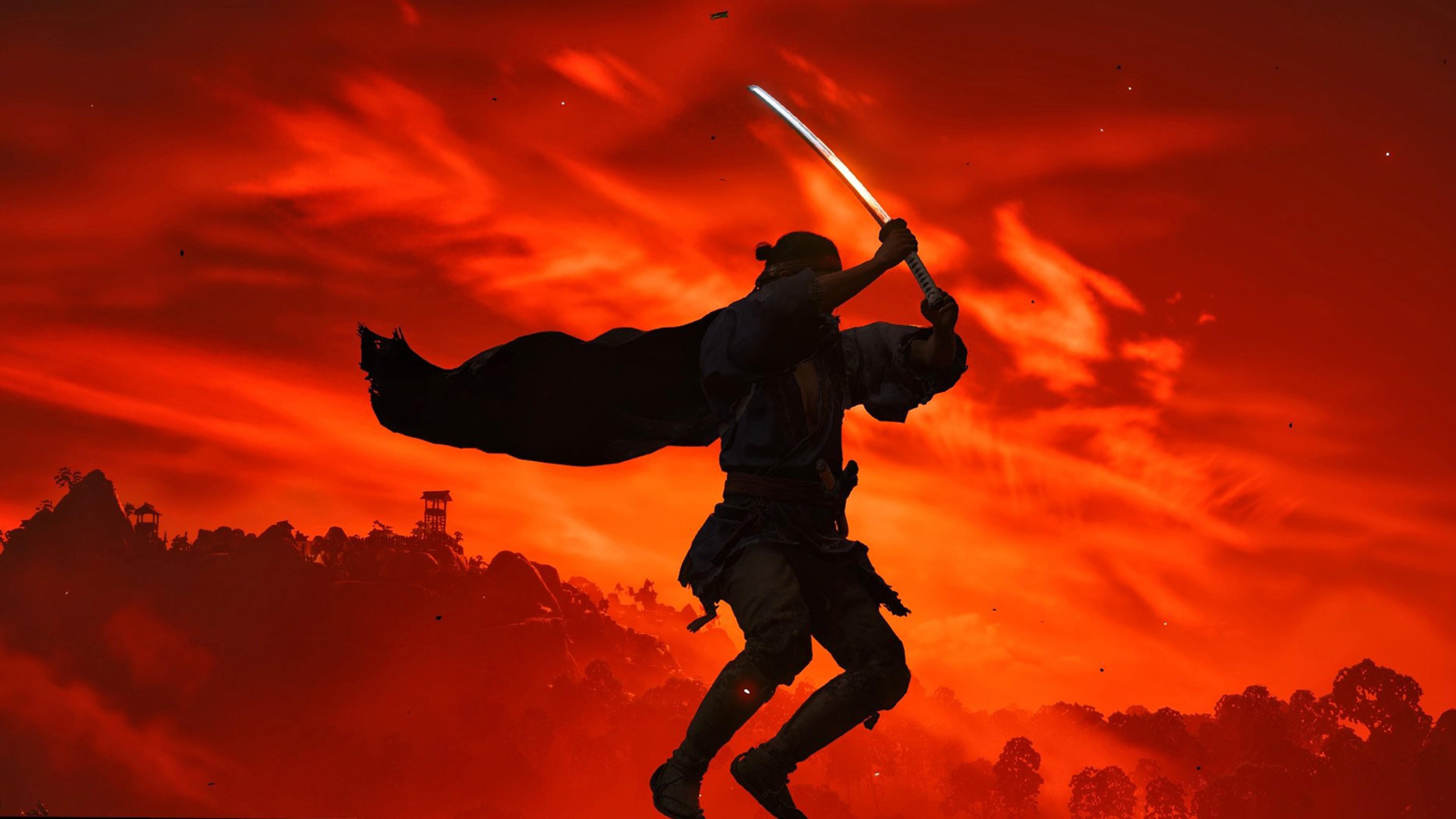 3840x2160 Cool 2020 Ghost of Tsushima 4K HD Ghost of Tsushima Wallpaper