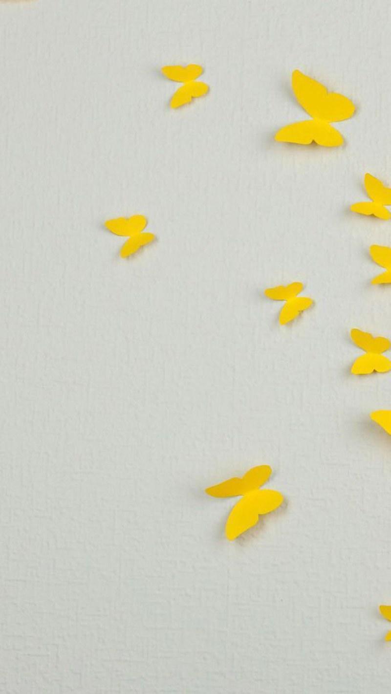 800x1420 Aesthetic wallpaper yellow butterfly • Wallpaper For You HD Wallpaper For Desktop & Mobile