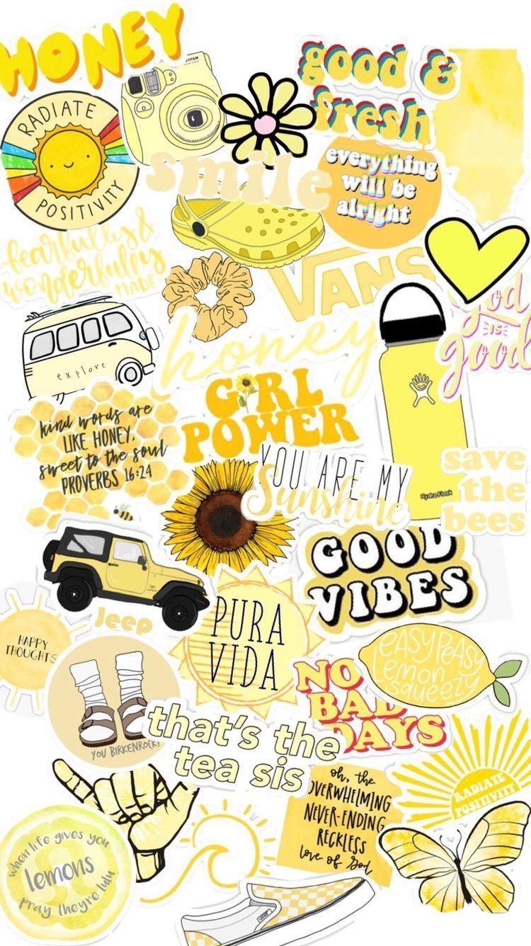 750x1336 vsco #wallpaper #yellow #cute #freetoedit. iPhone wallpaper vsco, iPhone wallpaper yellow, Wallpaper iphone cute