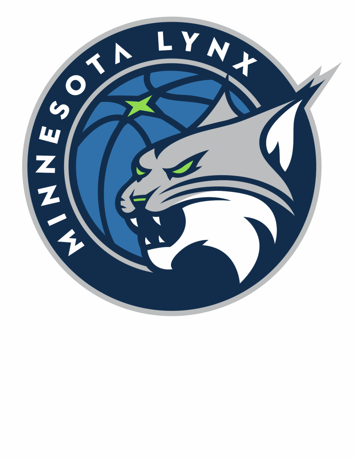 1199x1551 Minnesota lynx Logos