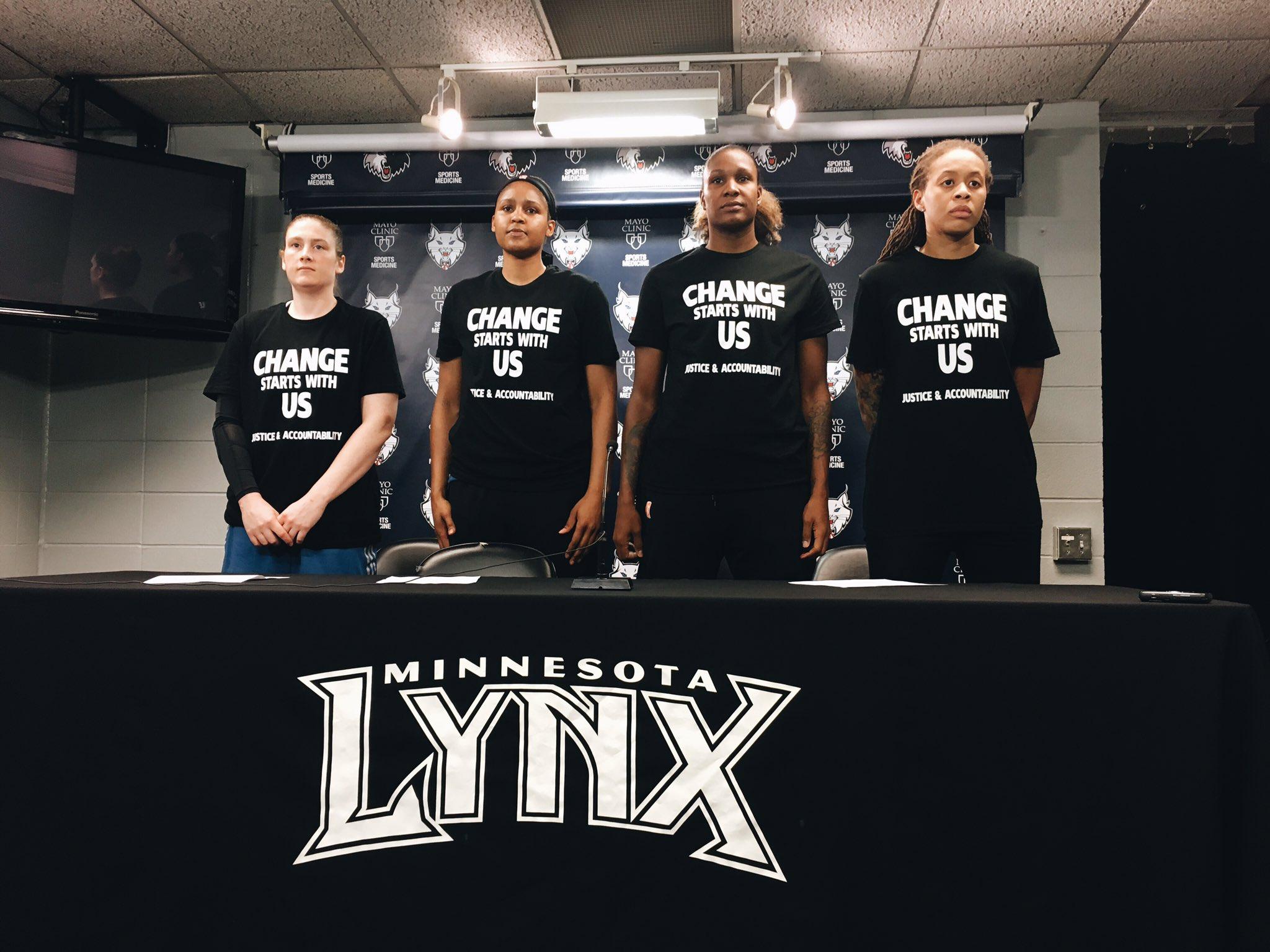 2048x1536 Minnesota Lynx is a human issue & we need to speak up for change, together. -Maya