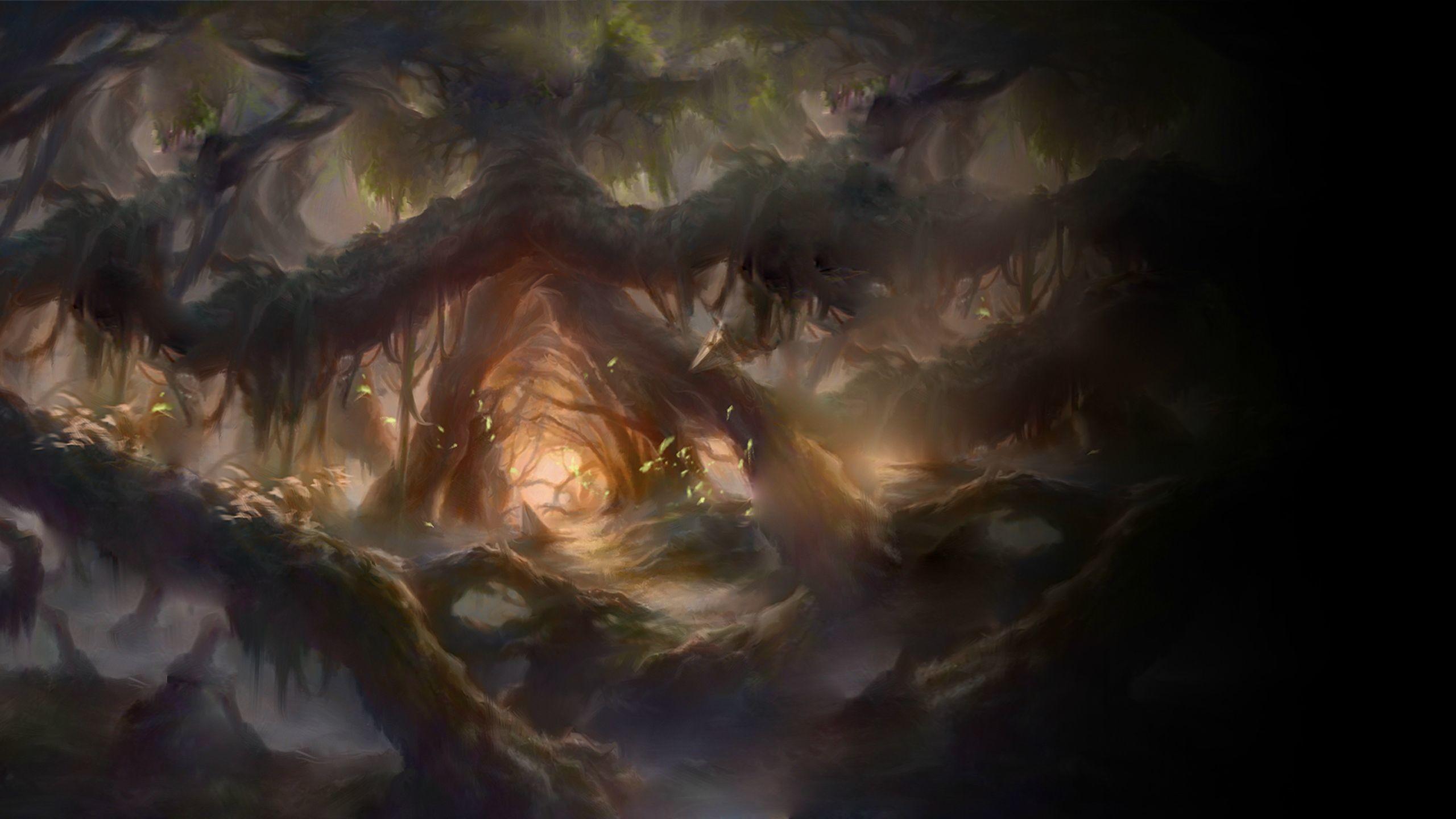 2560x1440 MTG Land Wallpaper