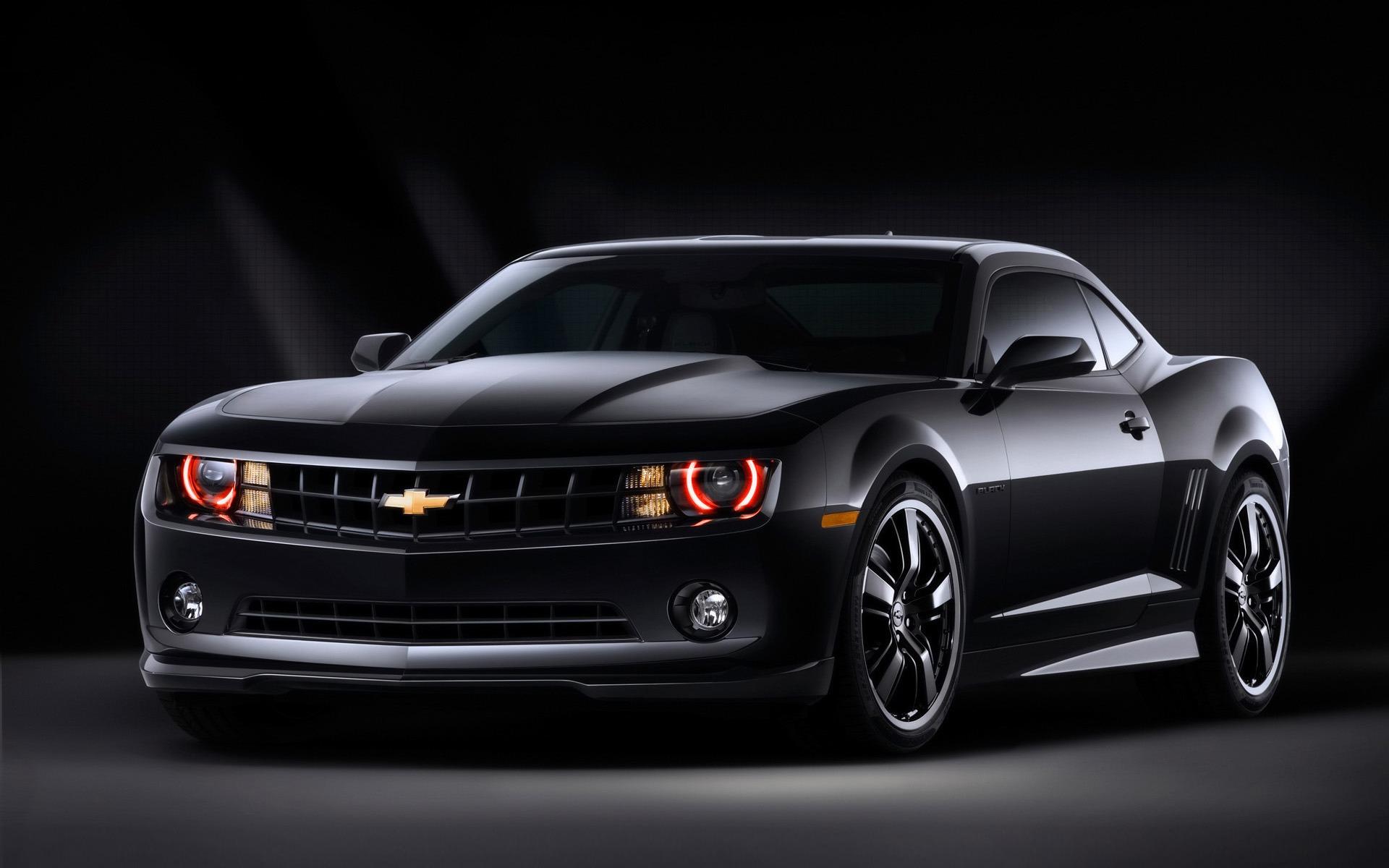 1920x1200 Chevrolet Camaro Ss Black