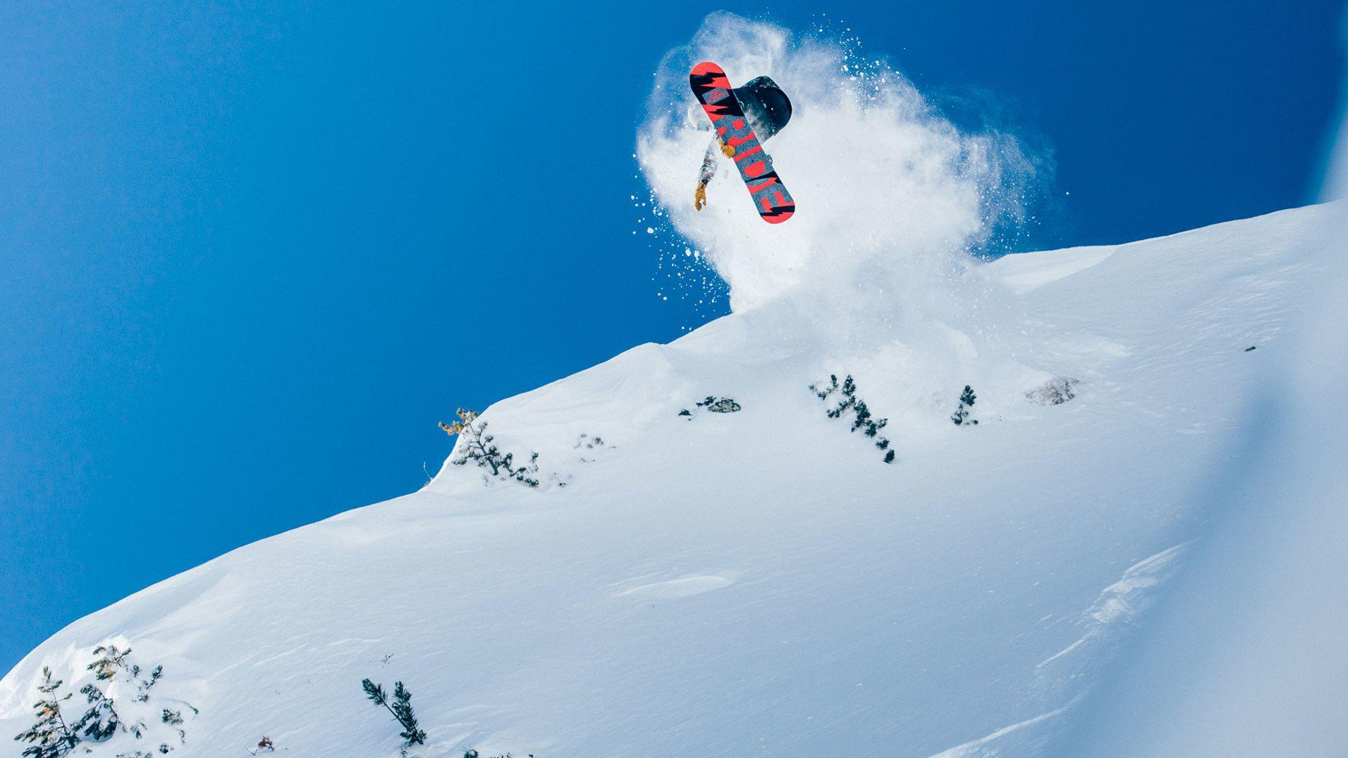 1920x1080 Extreme Snowboarding Wallpaper