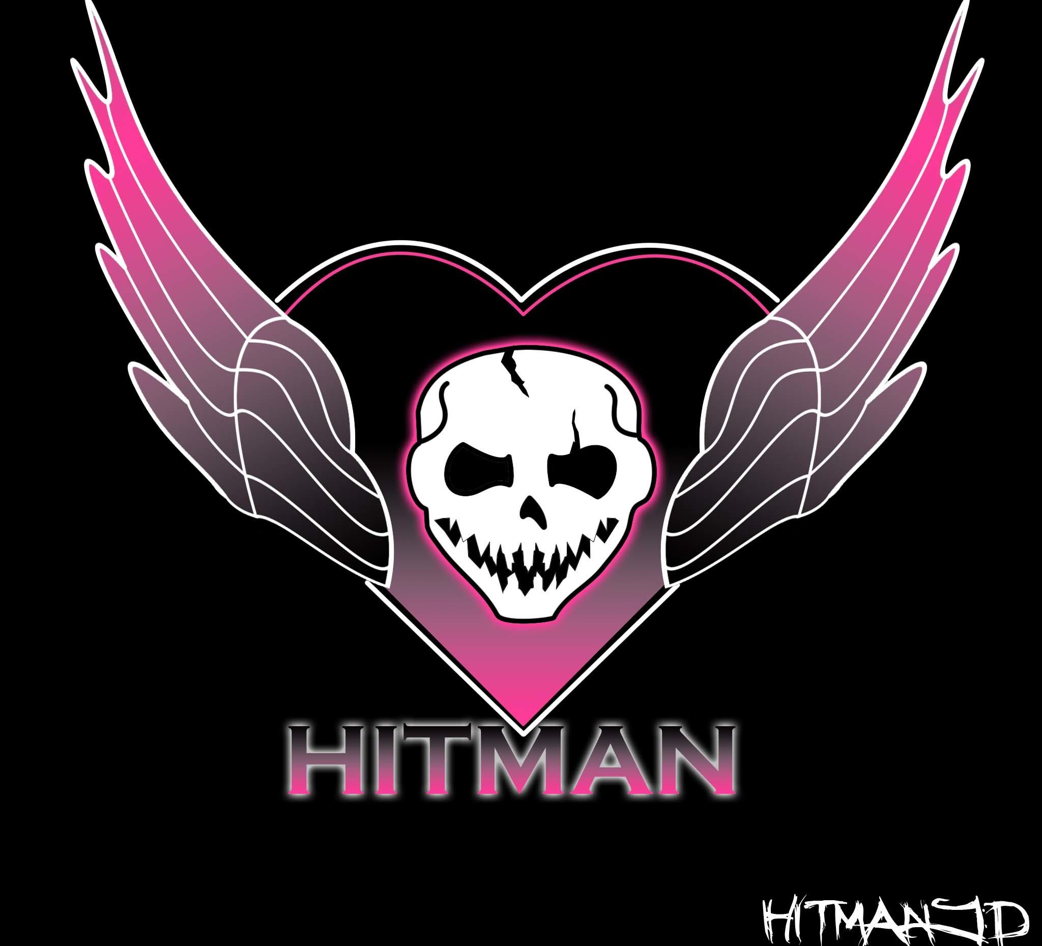 2048x1859 Hitman Logo Wallpaper