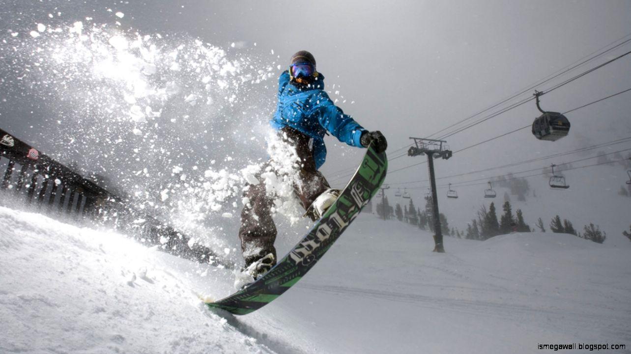 1284x721 Freestyle Snowboarding Wallpaper