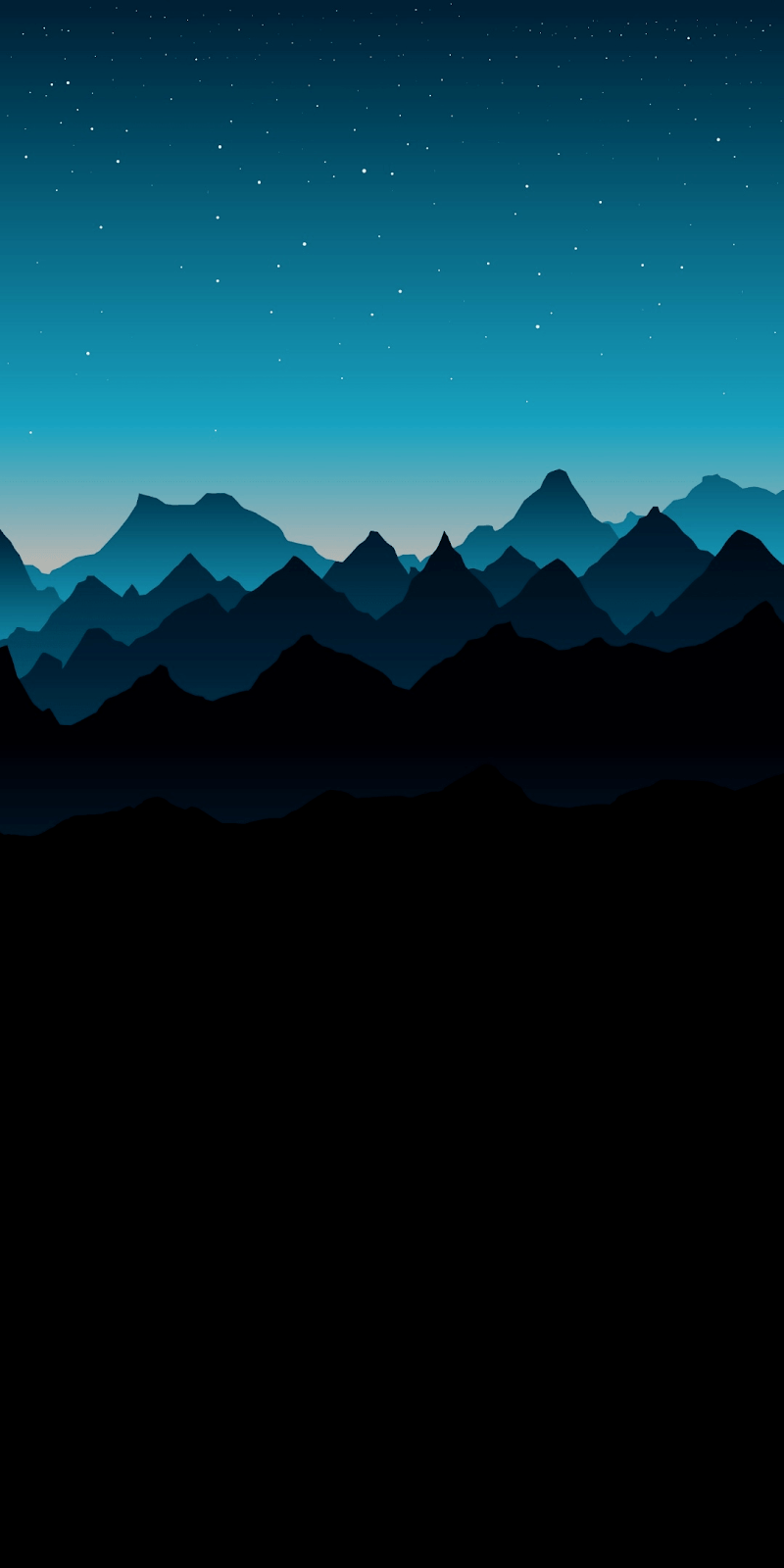 800x1600 Blue Mountain Phone Wallpaper