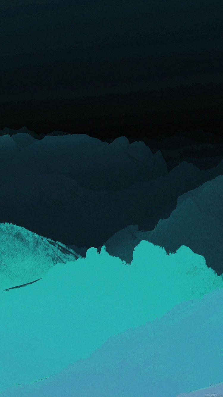 750x1334 Wallpaper Dark Blue Mountains. Cool Wallpaper Dark, Blue Wallpaper Iphone, IPhone 5s Wallpaper