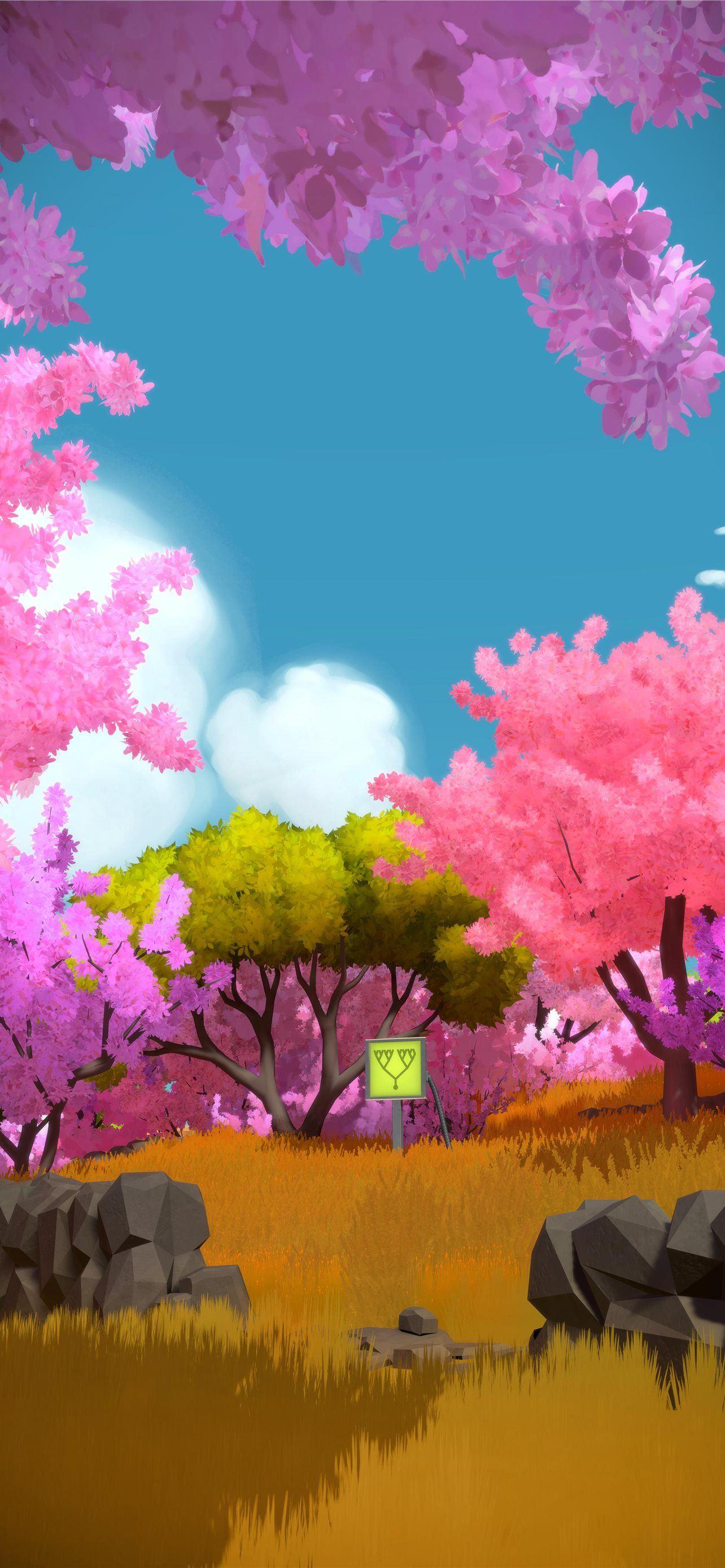 1284x2778 Best The witness game iPhone HD Wallpaper