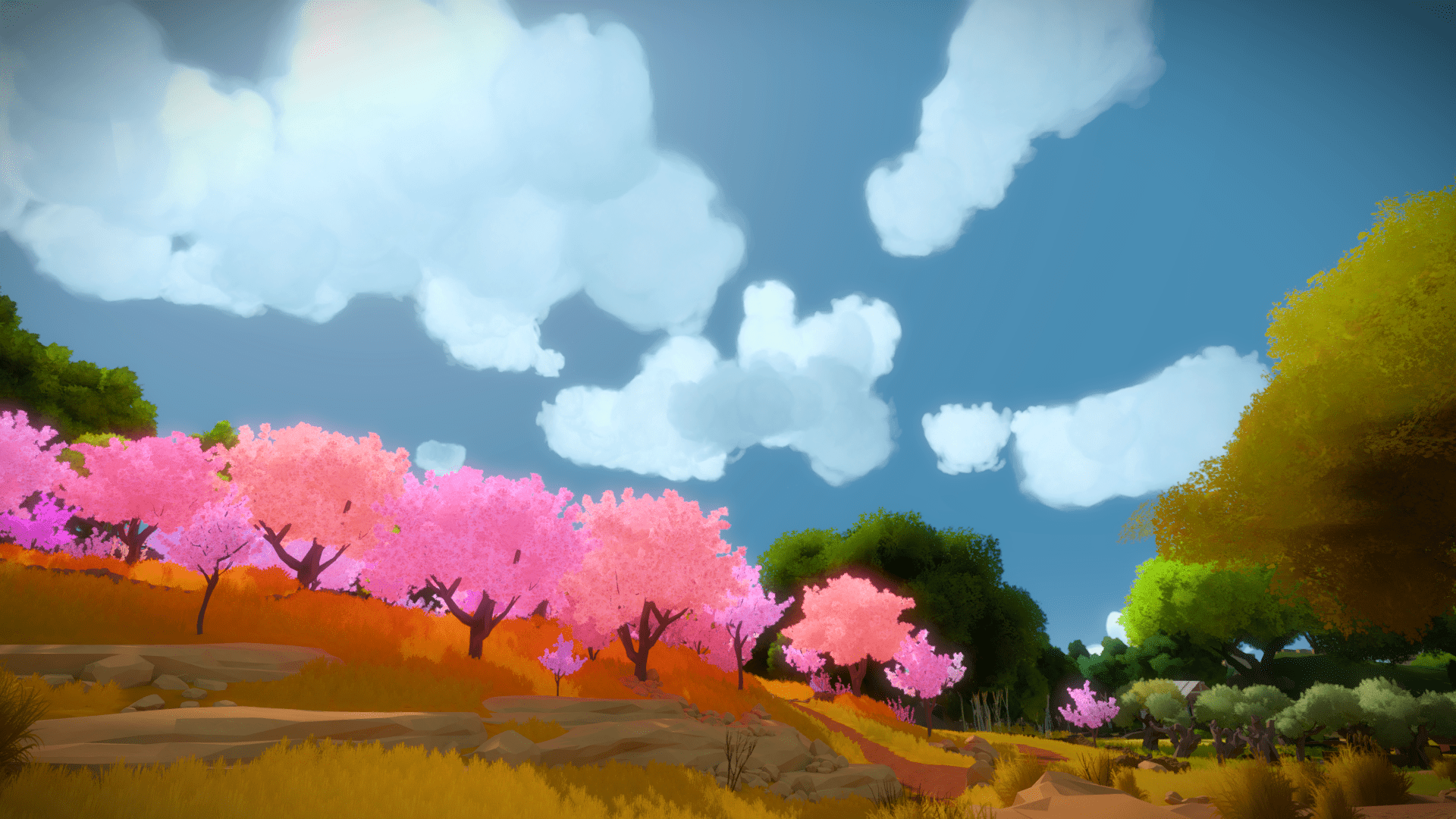 1920x1080 HD Wallpaper for theme: the witness HD wallpaper, background