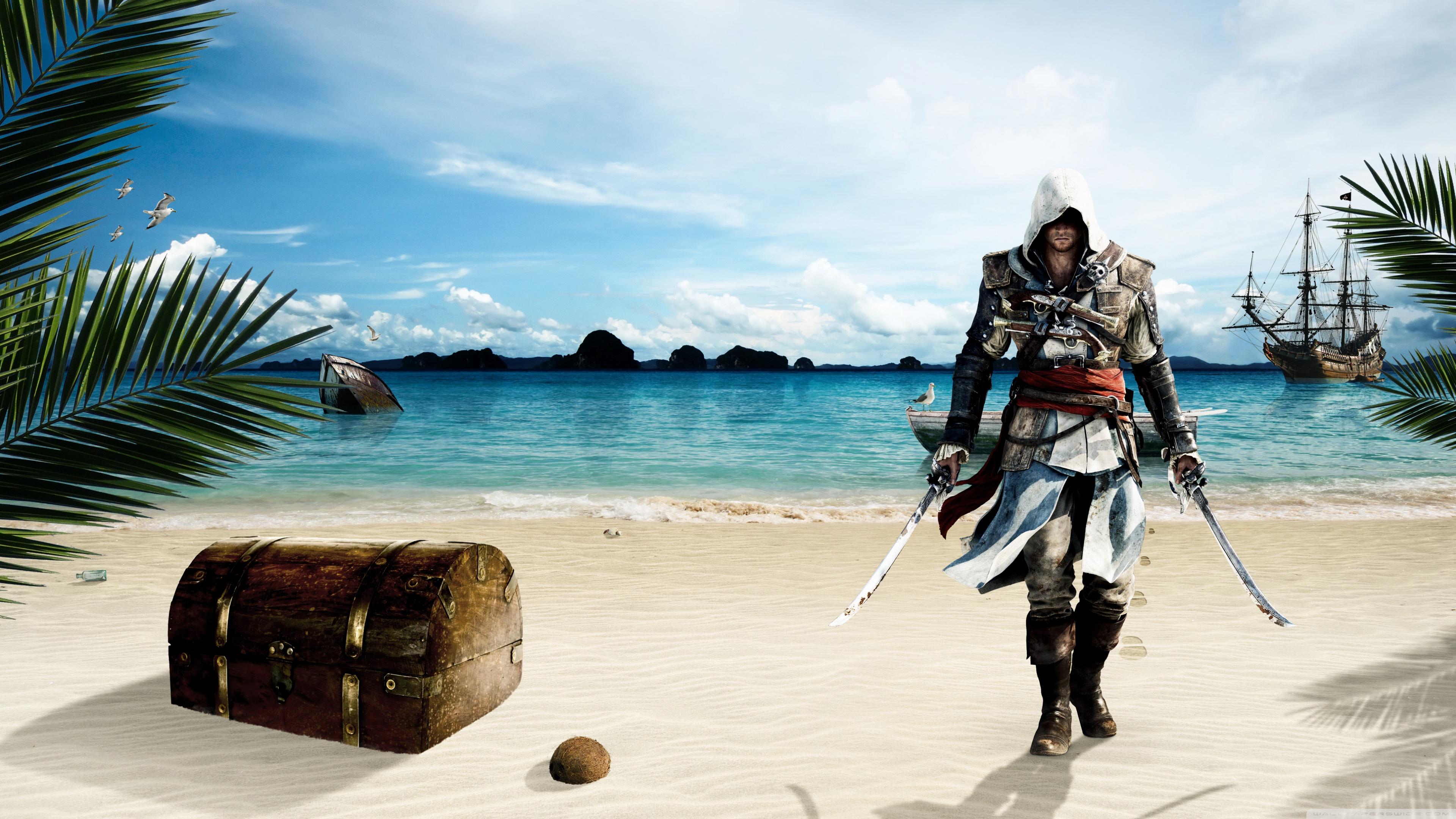 3840x2160 Assassin's Creed IV Black Flag Ultra HD Desktop Background Wallpaper for 4K UHD TV : Widescreen & UltraWide Desktop & Laptop : Multi Display, Dual Monitor : Tablet