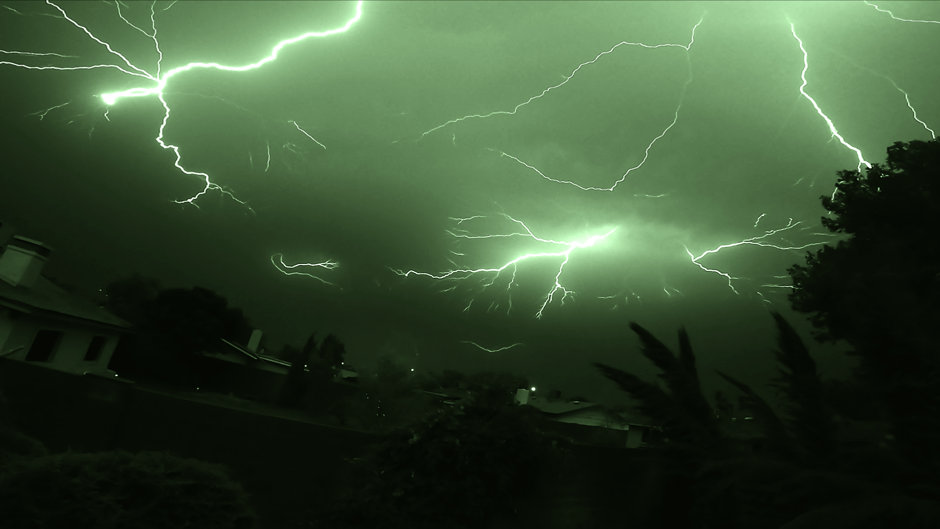 1920x1080 Monsoon storm over Phoenix Arizona in July: weather