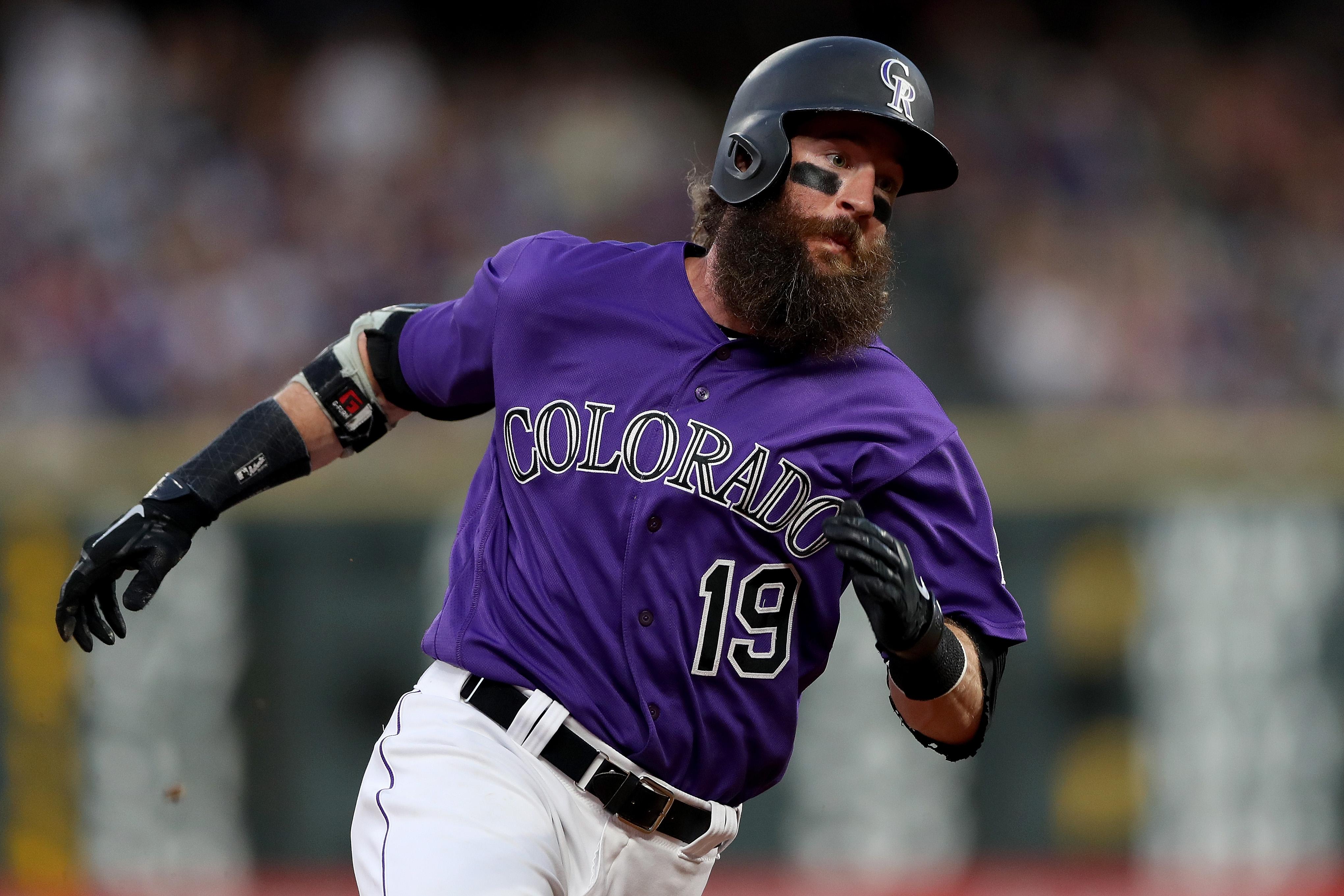 Download Charlie Blackmon Beard Wallpaper