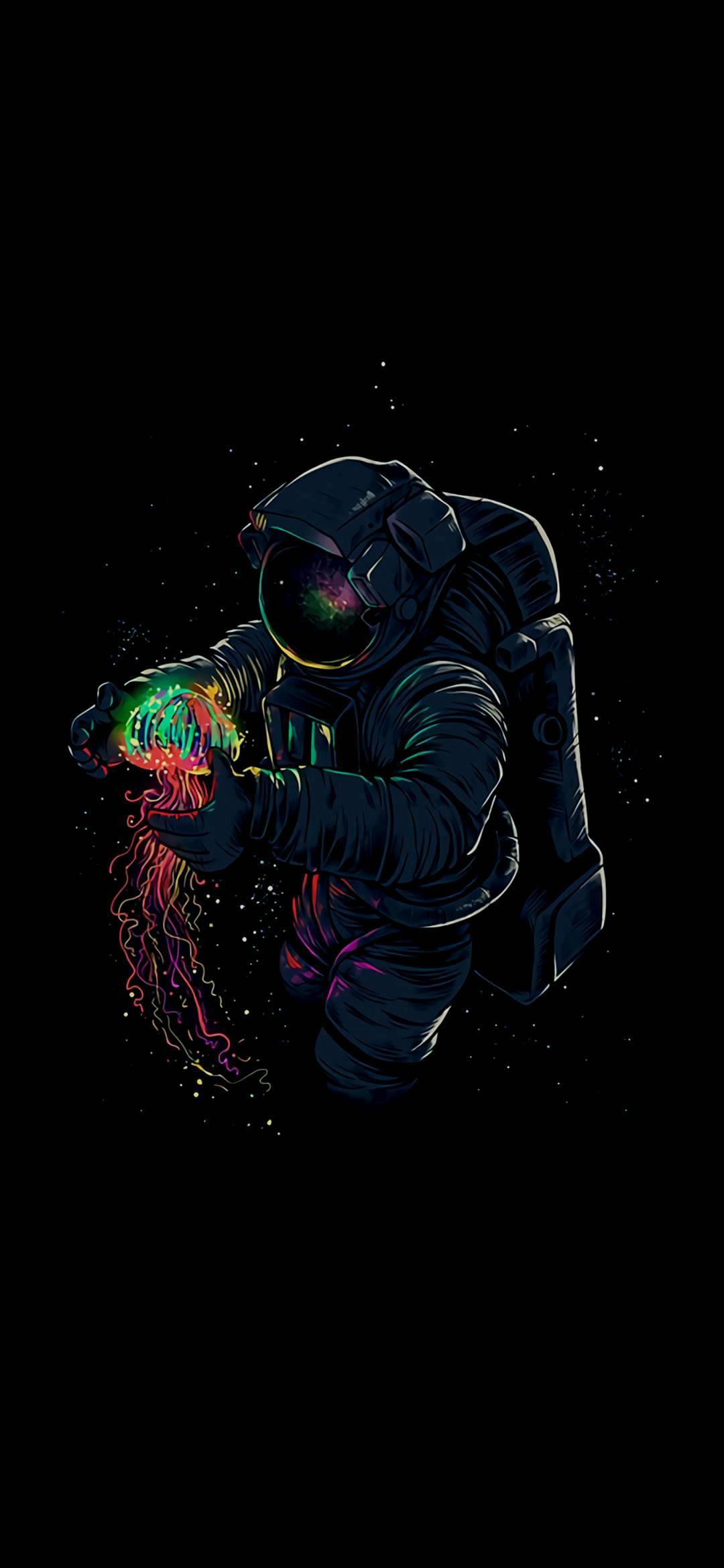 1080x2340 Best amoled wallpaper to save battery