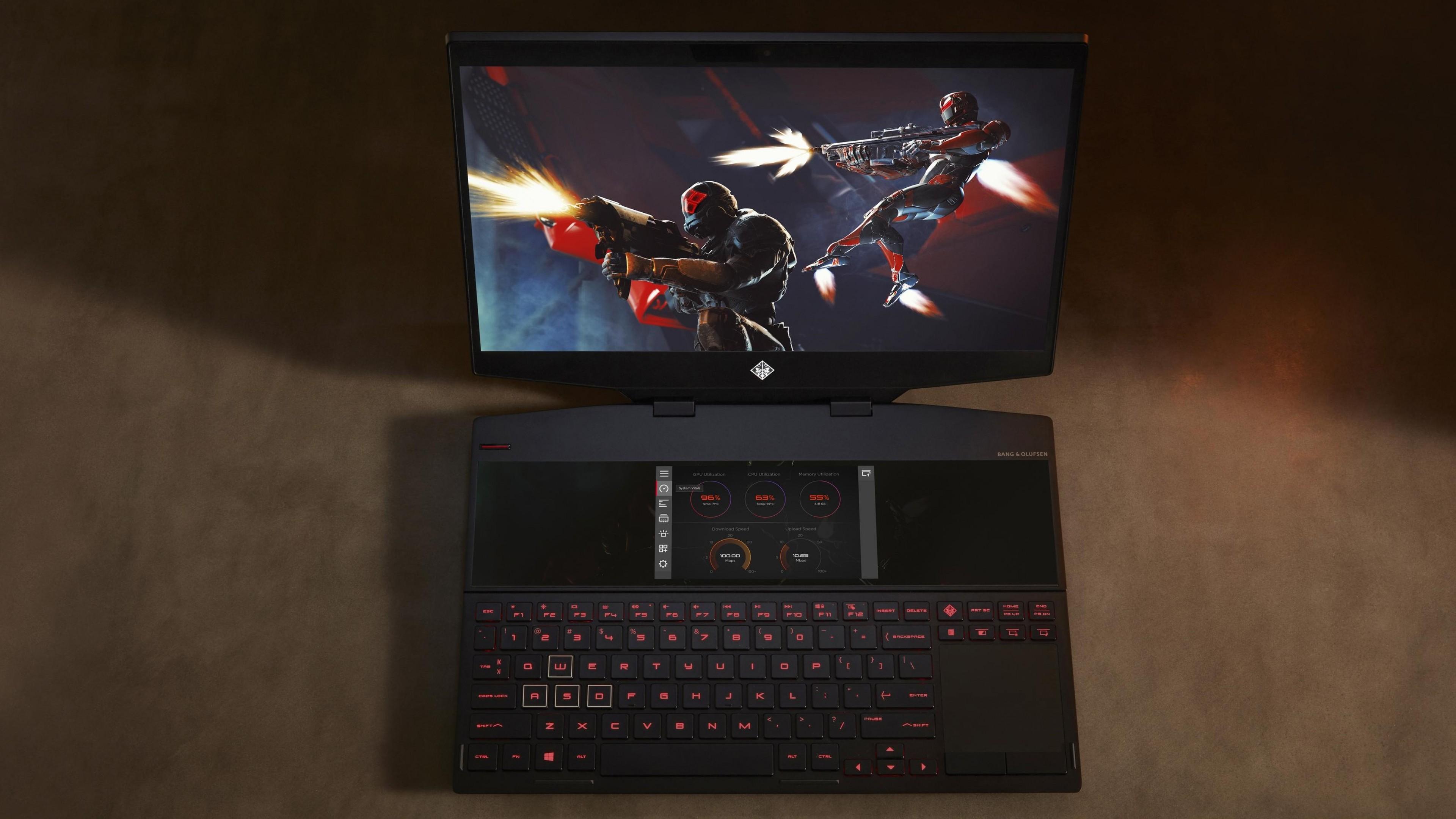 3840x2160 Wallpaper HP Omen X 2S, Hi Tech