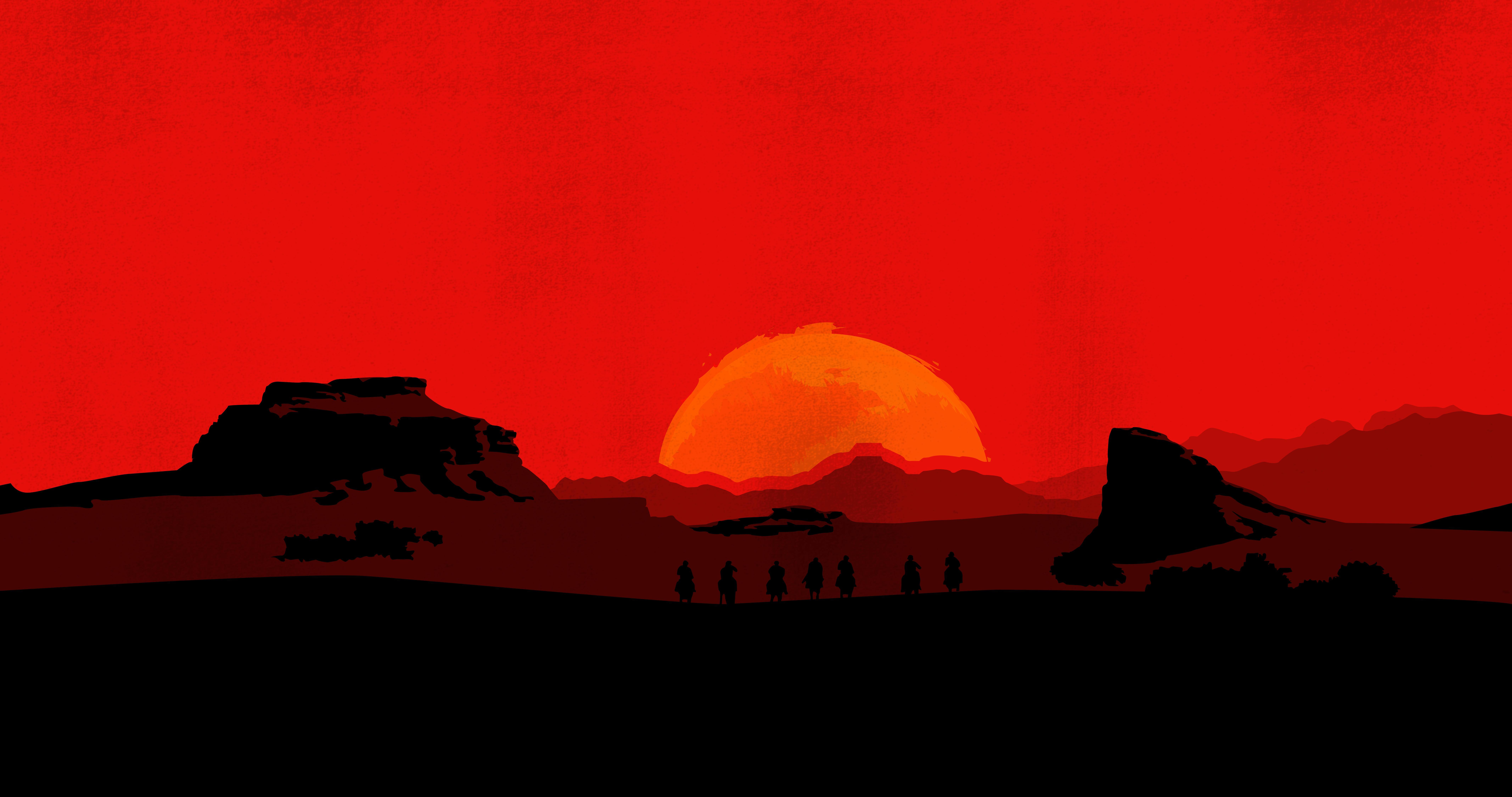 8533x4500 Red Dead Redemption 2 Key Art 8k, HD Games, 4k Wallpaper, Image, Background, Photo and Picture