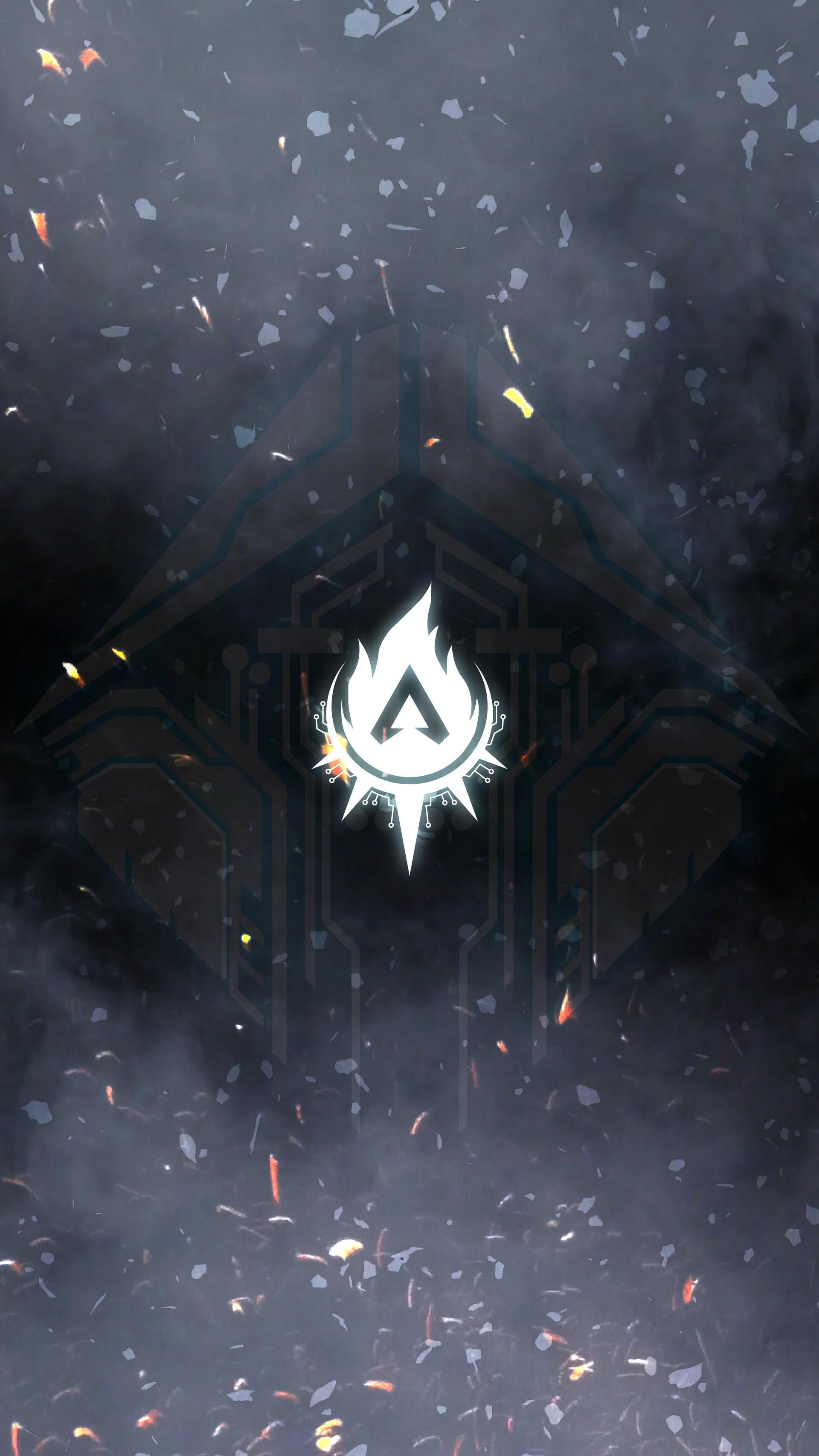 1920x3414 Apex Legends Logo Wallpaper