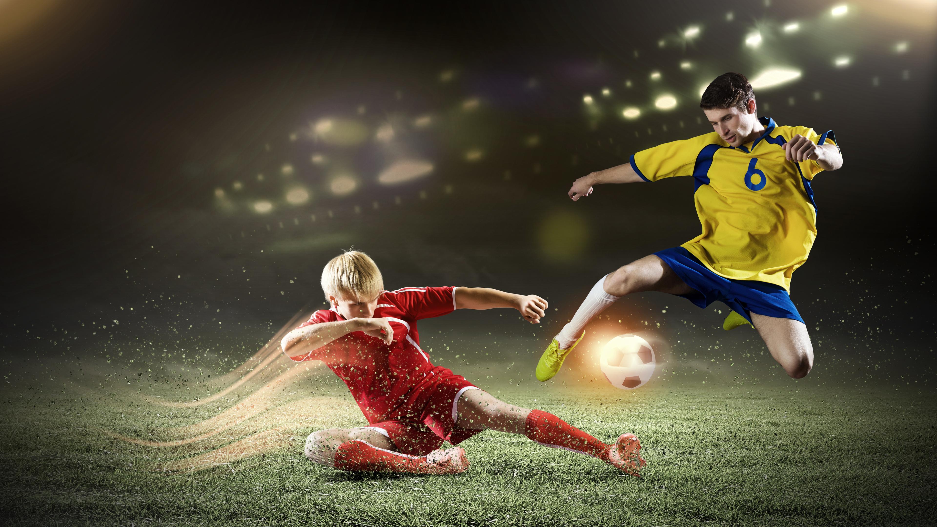 3840x2160 Wallpaper 4k Soccer Players Football 4k 4k Wallpaper