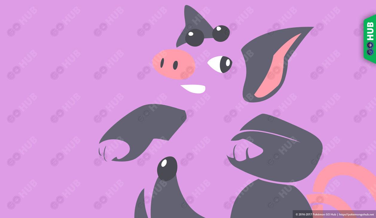 1258x731 Spoink and Grumpig. Pokémon GO Hub