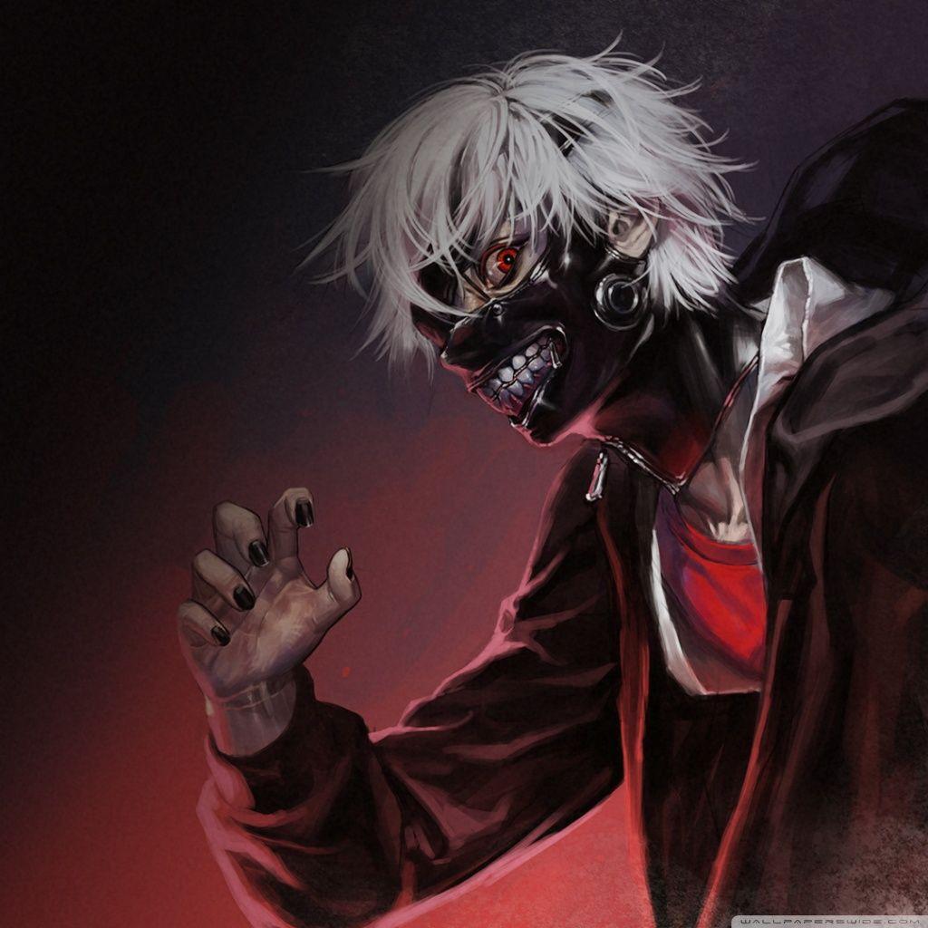 1024x1024 TOKYO GHOUL ❤ 4K HD Desktop Wallpaper for 4K Ultra HD TV • Wide
