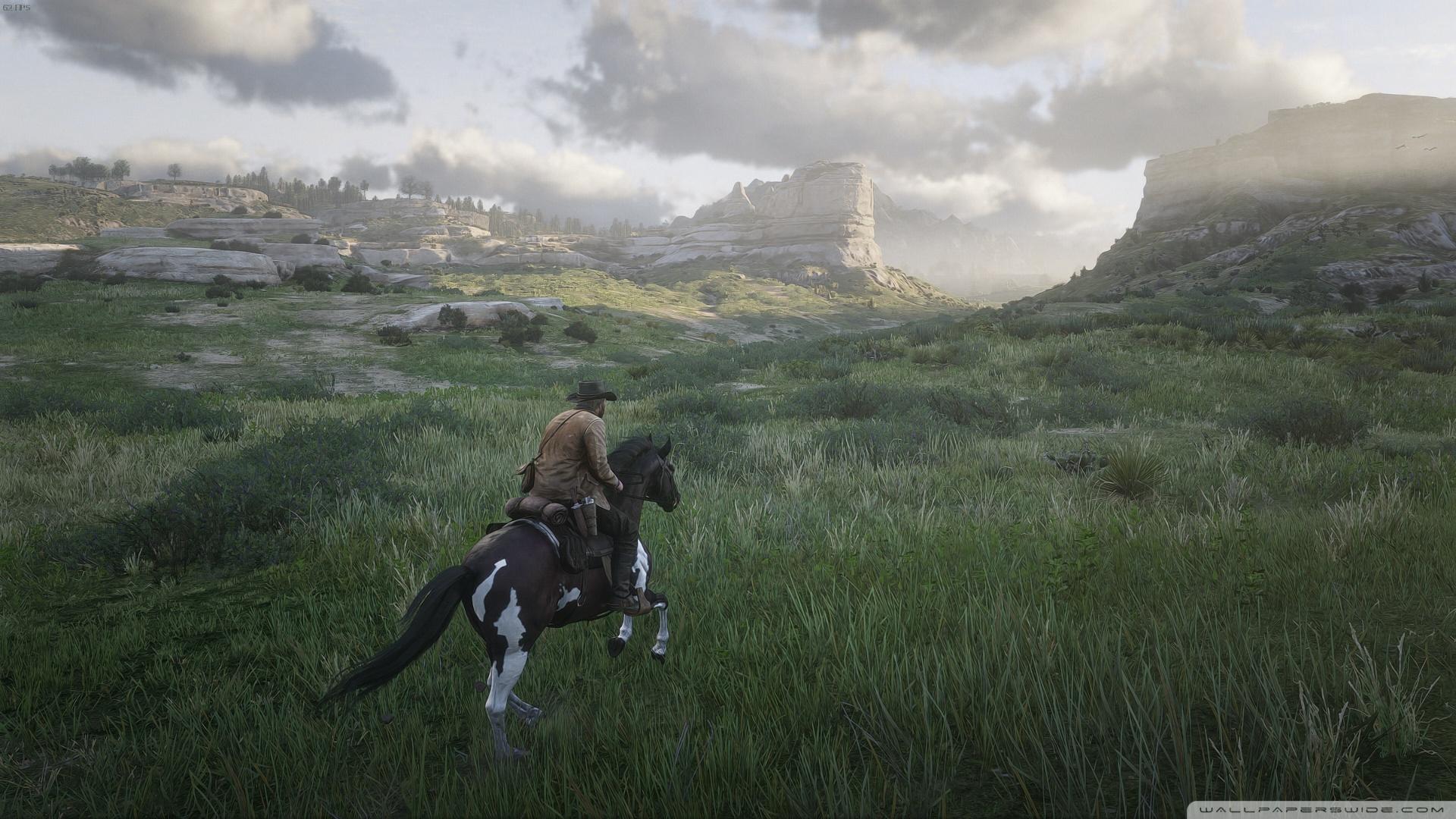 1920x1080 Red Dead Redemption 2 Ultra HD Wallpaper for 4K UHD Widescreen desktop, tablet & smartphone