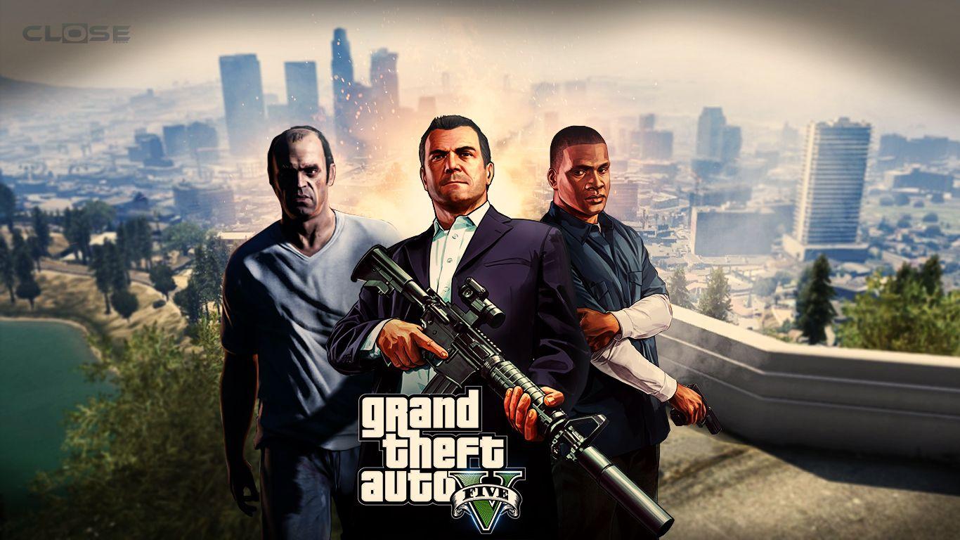 1366x768 Gta 5 Wallpaper 4k