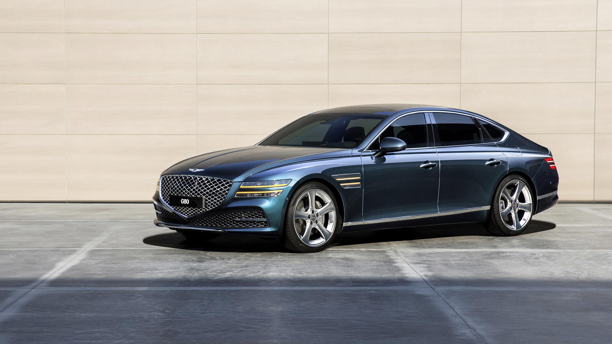 2560x1440 Genesis G80 AWD 2020 Wallpaper. HD Car Wallpaper