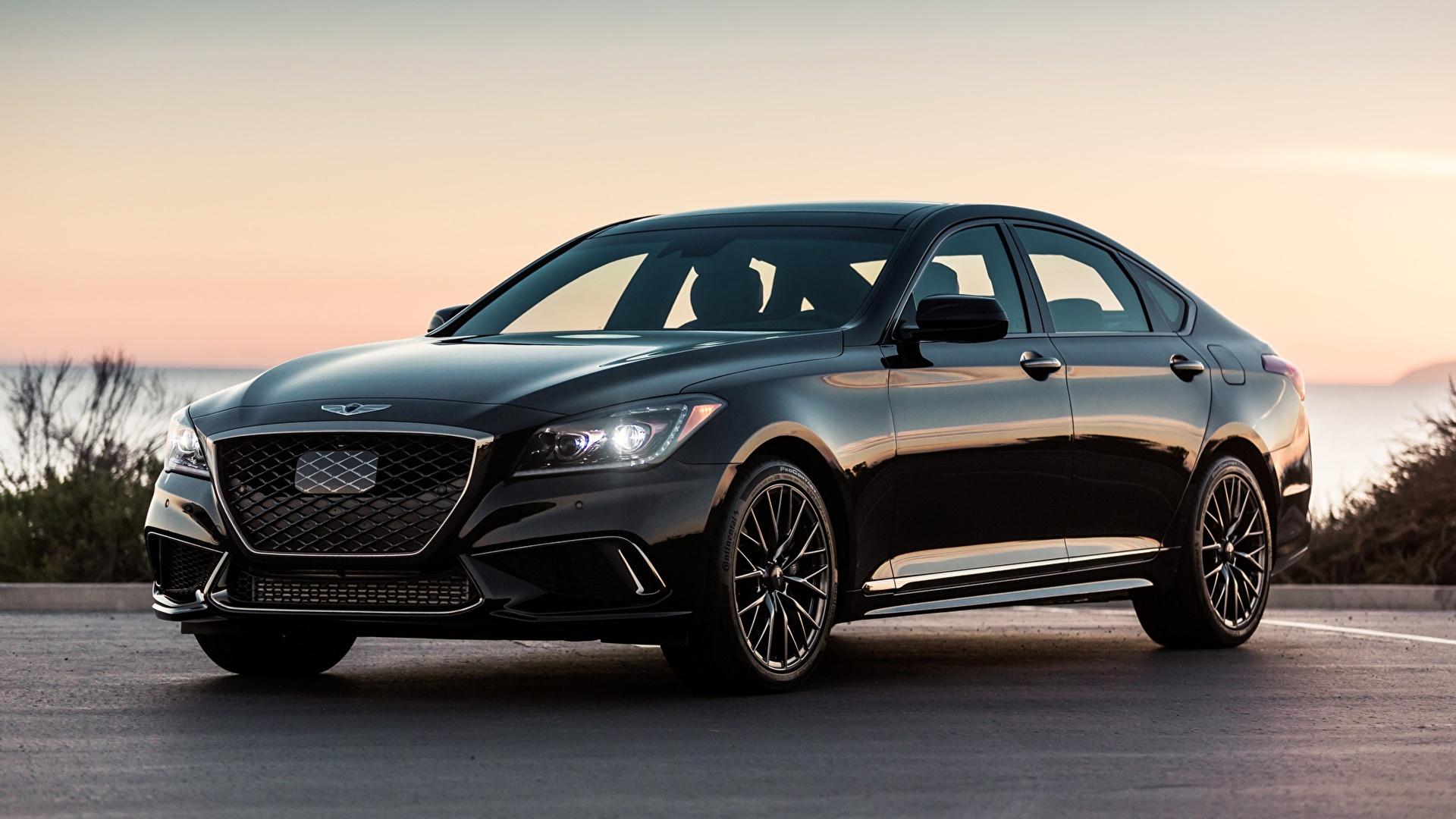 1920x1080 Desktop Wallpaper Hyundai Genesis G Sport US Spec, 1920x1080