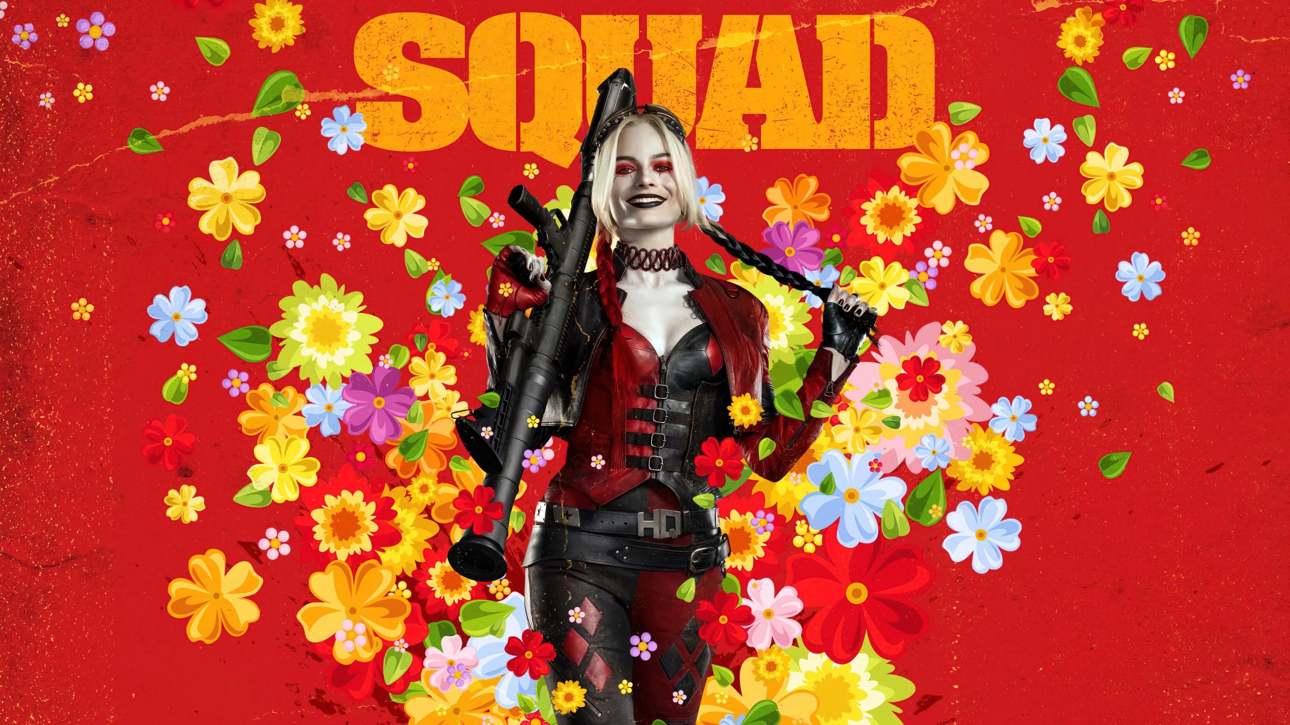 2560x1440 Harley Quinn Wallpaper 4K, Margot Robbie, The Suicide Squad, 2021 Movies, Movies