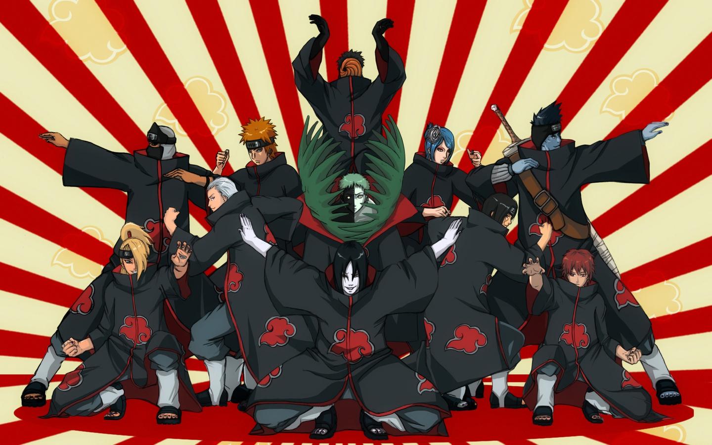 1440x900 naruto akatsuki 1440x900 wallpaper