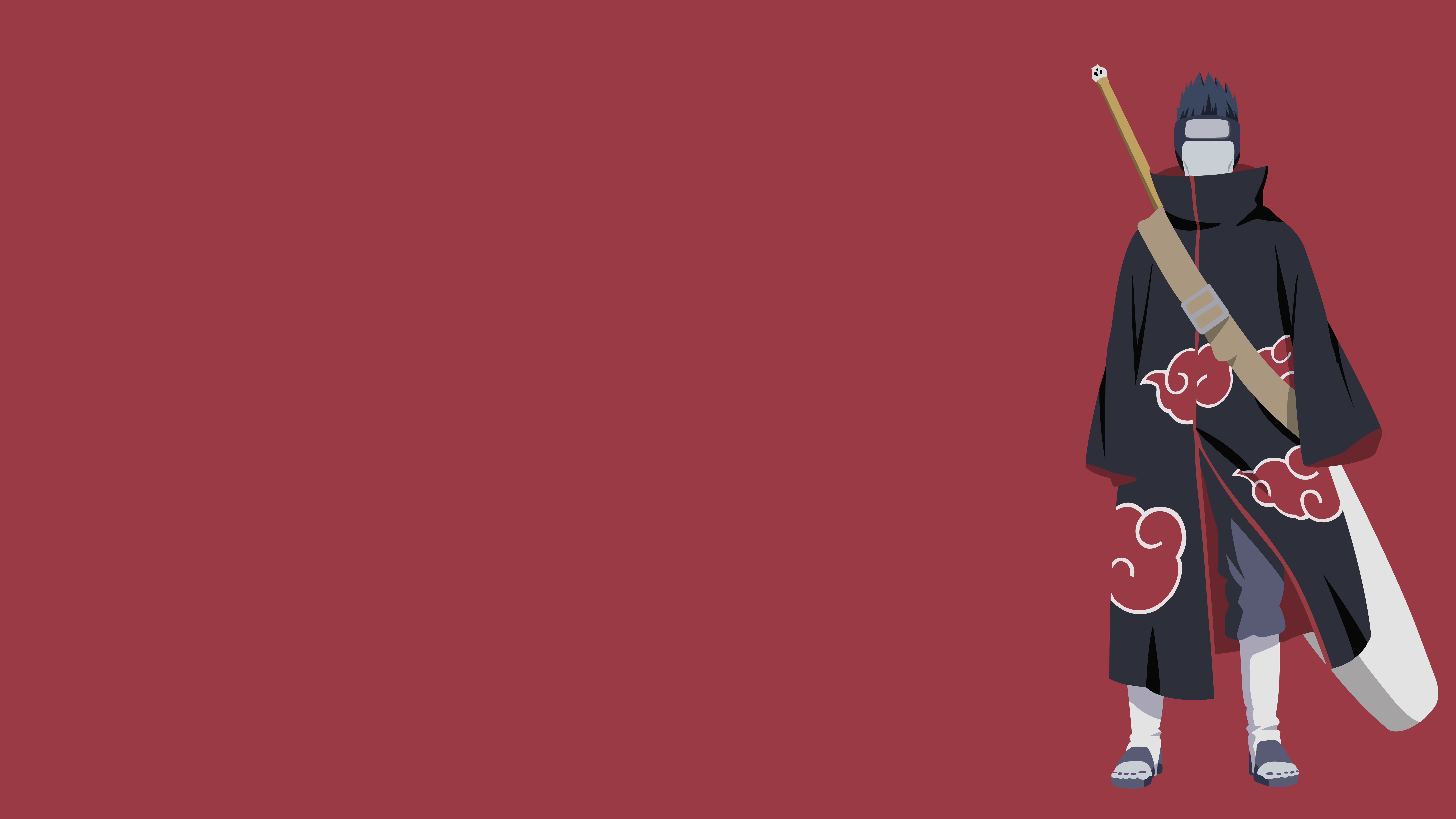 8000x4500 Minimalist Akatsuki Wallpaper HD