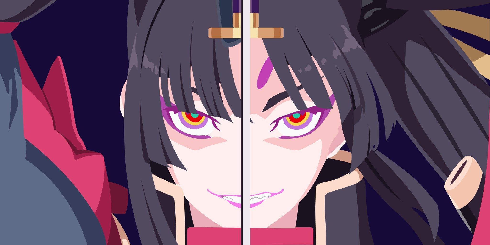 2048x1024 R Grandorder Avenger Have Just Appeard In The Japanese Verison Of FGO And I Loved Her! So I Decided To Make Draw This Flat Wallpaper Of Her! I Hope You Like