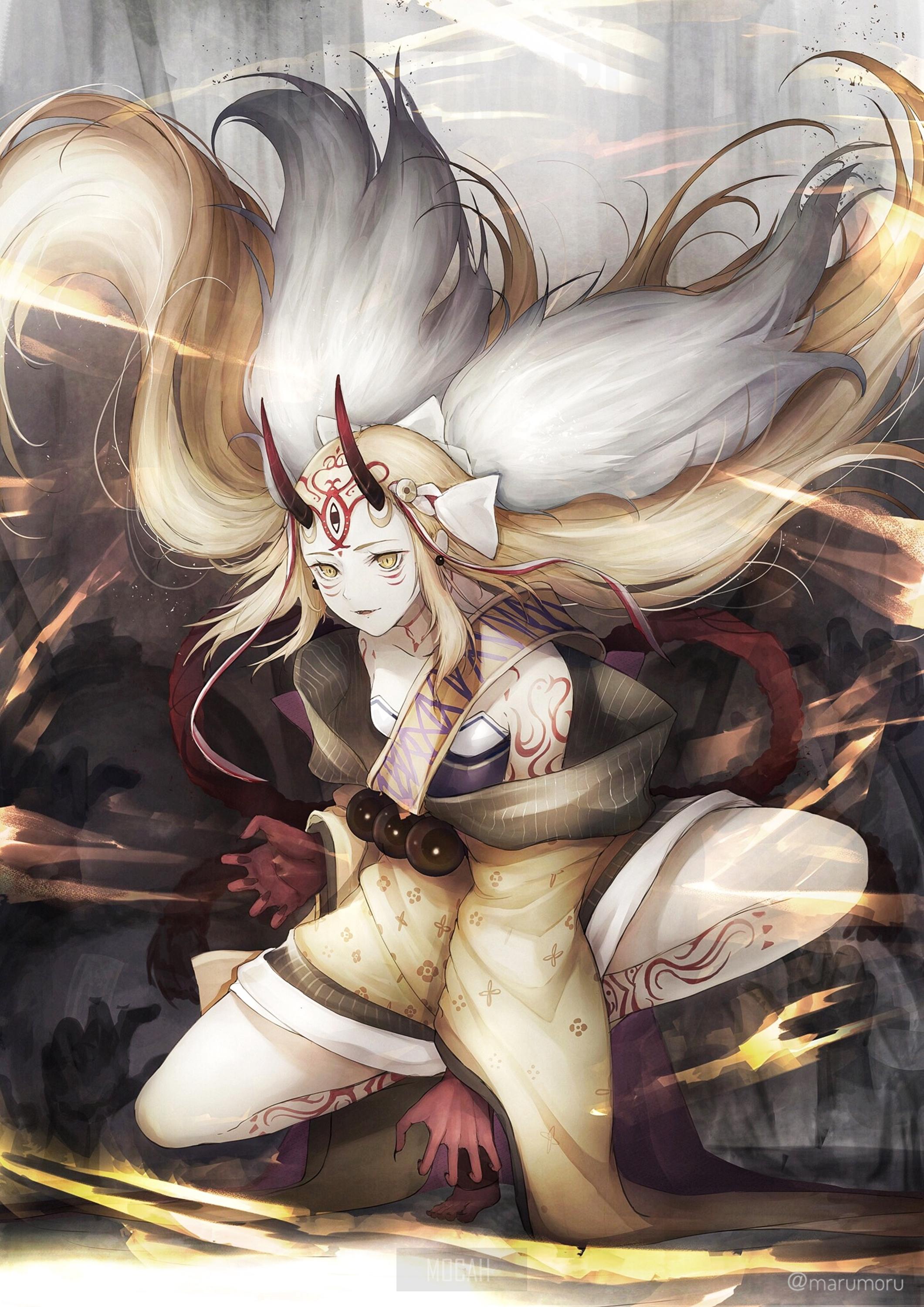 2121x3000 Anime, Anime Girl, Marumoru, Fate Series, Fate Grand Order, Ibaraki Douji Wallpaper HD Download, 2121x3000. Mocah HD Wallpaper