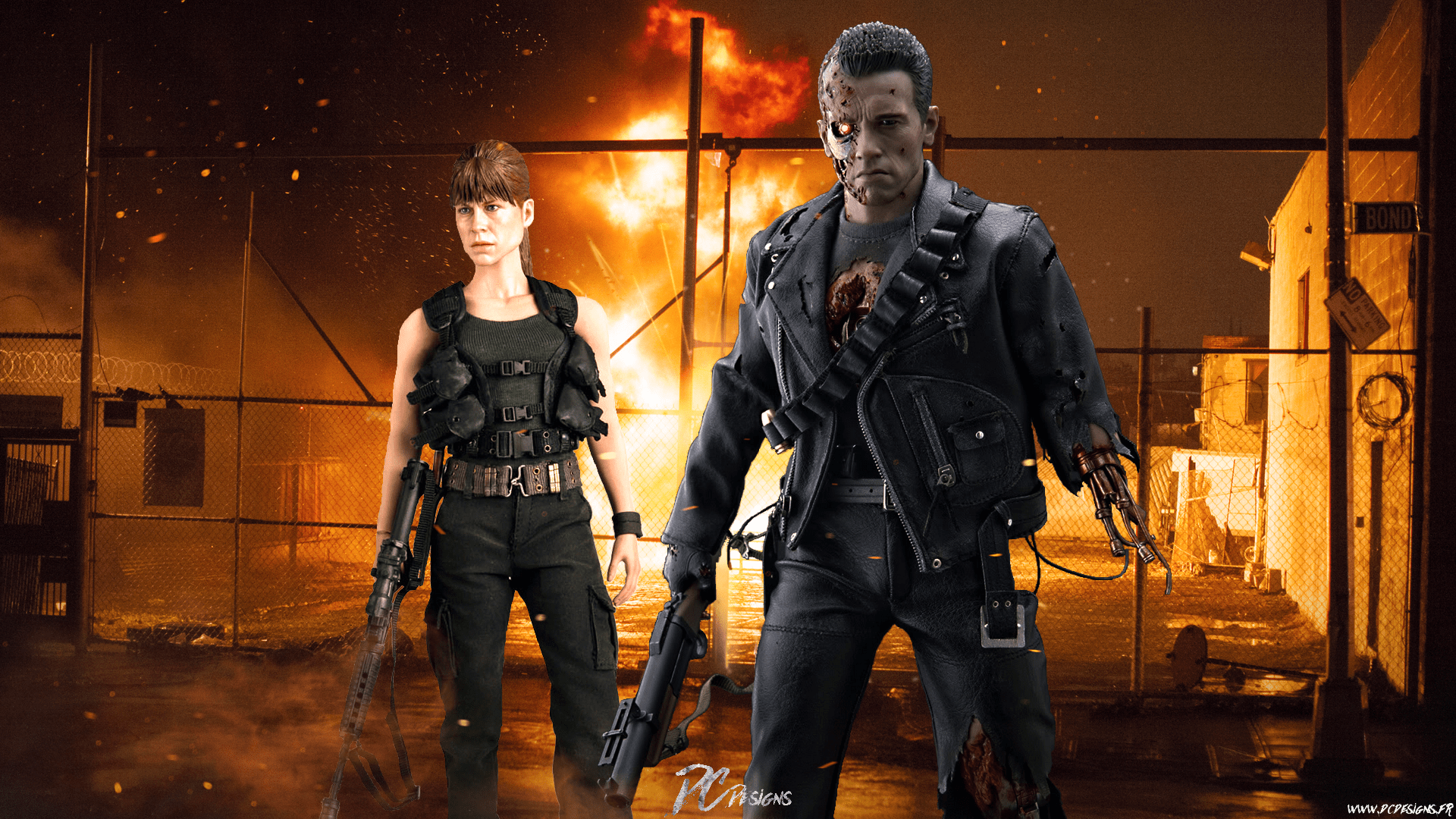 1920x1080 John Connor HD Wallpaper