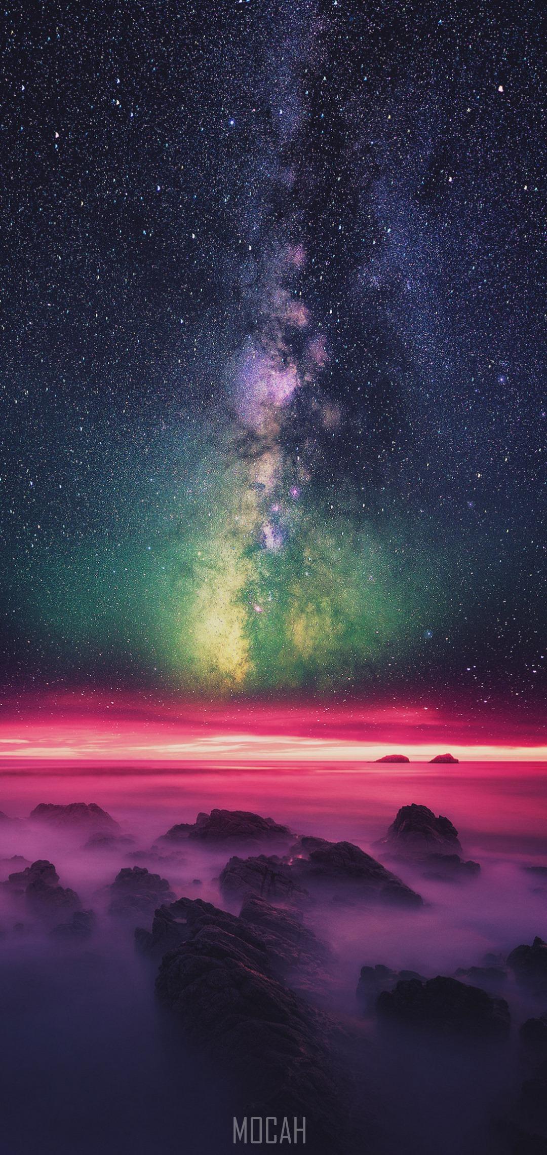 1080x2280 Milky Way, Universe, Nature, Aurora, Atmosphere, Nokia 7.1 Plus wallpaper free download, 1080x2280. Mocah HD Wallpaper