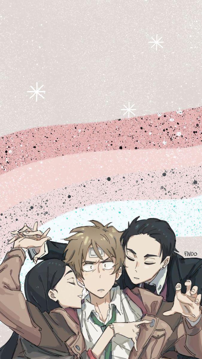 675x1200 Anime Family Wallpaper