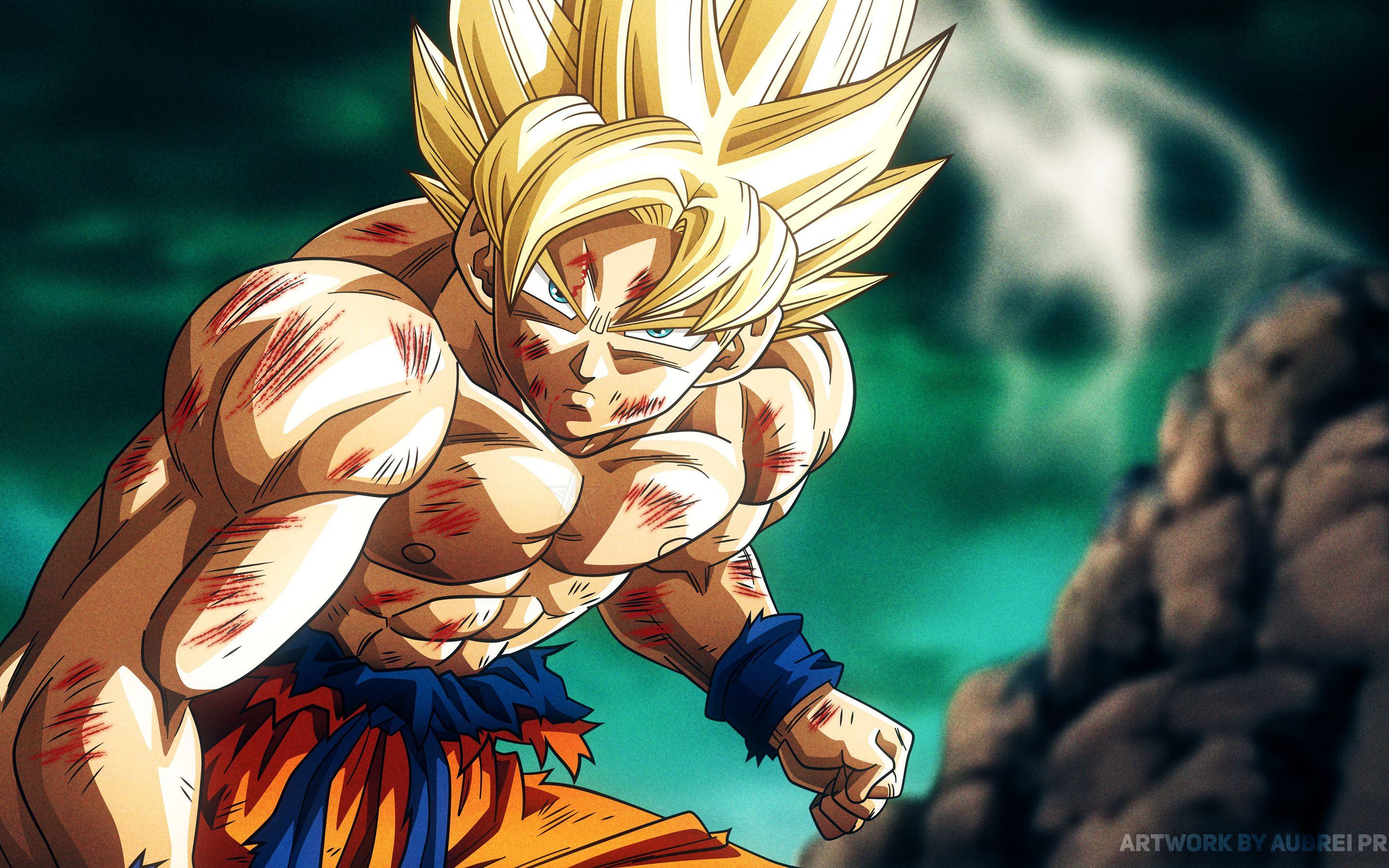 2880x1800 Super Saiyan Son Goku Dragon Ball Z 4k Macbook Pro Retina